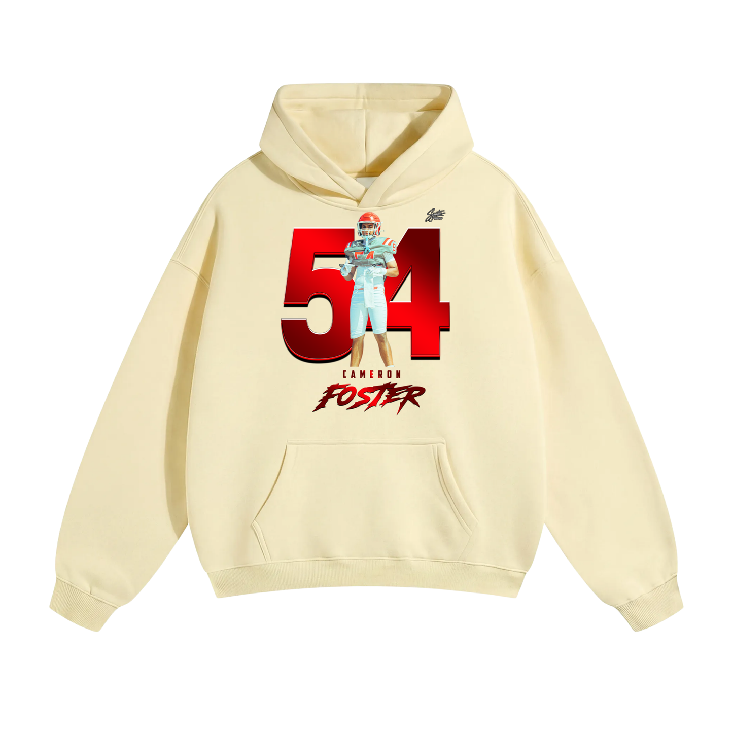Cameron Foster Oversize Fleeced Hoodie