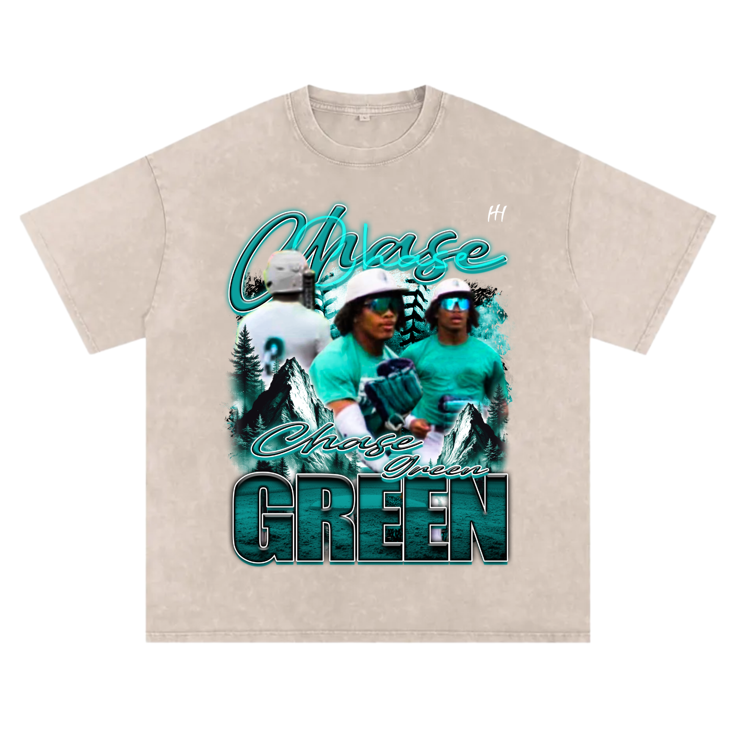 Chase Green Oversized T-shirt