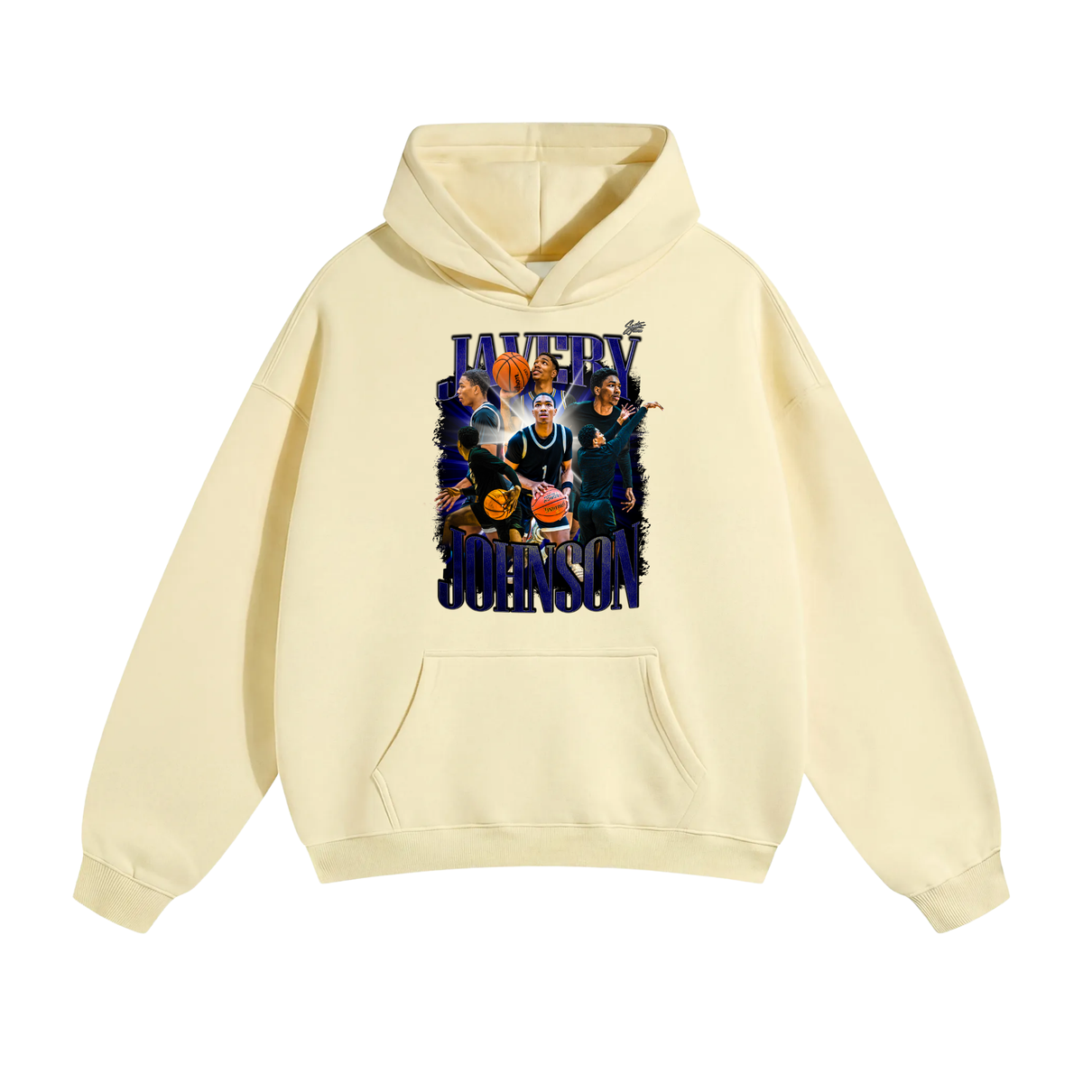 Javery Johnson Oversize Fleeced Hoodie