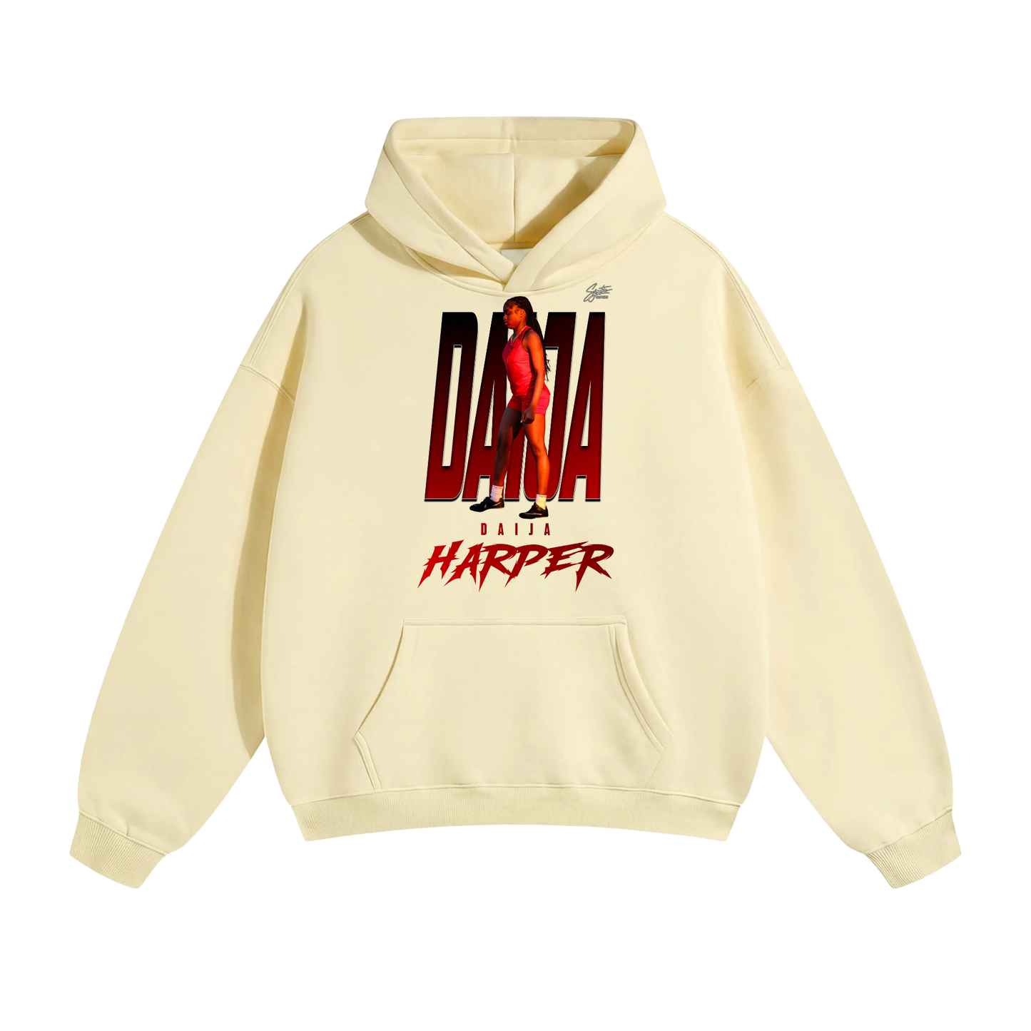Daija Harper Oversize Fleeced Hoodie