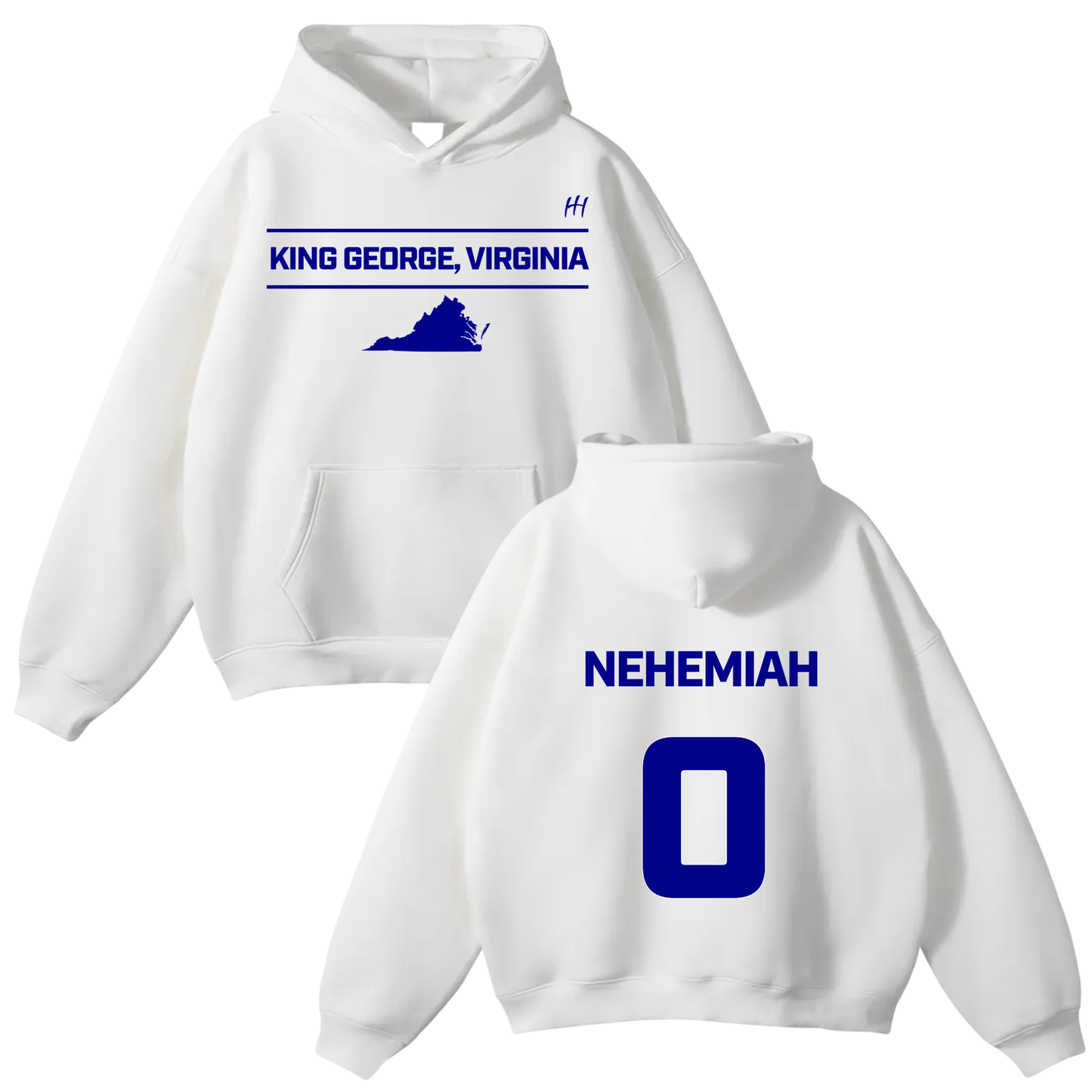 Nehemiah Frye Oversize Fleeced Hoodie