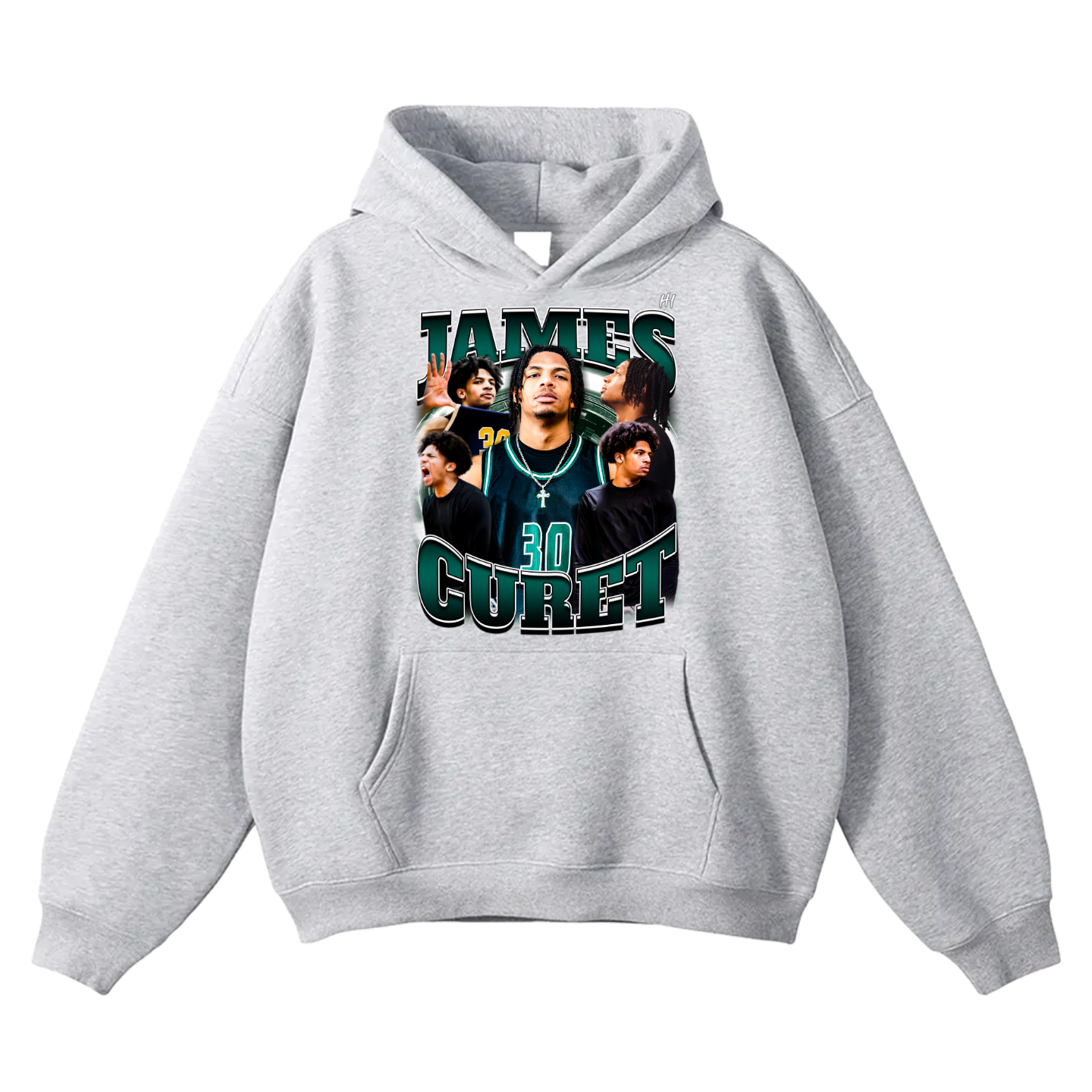 James Curet Oversize Fleeced Hoodie