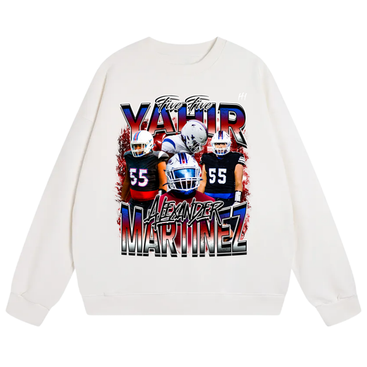 Yahir Alexander Martinez Heavyweight Crewneck Sweatshirt