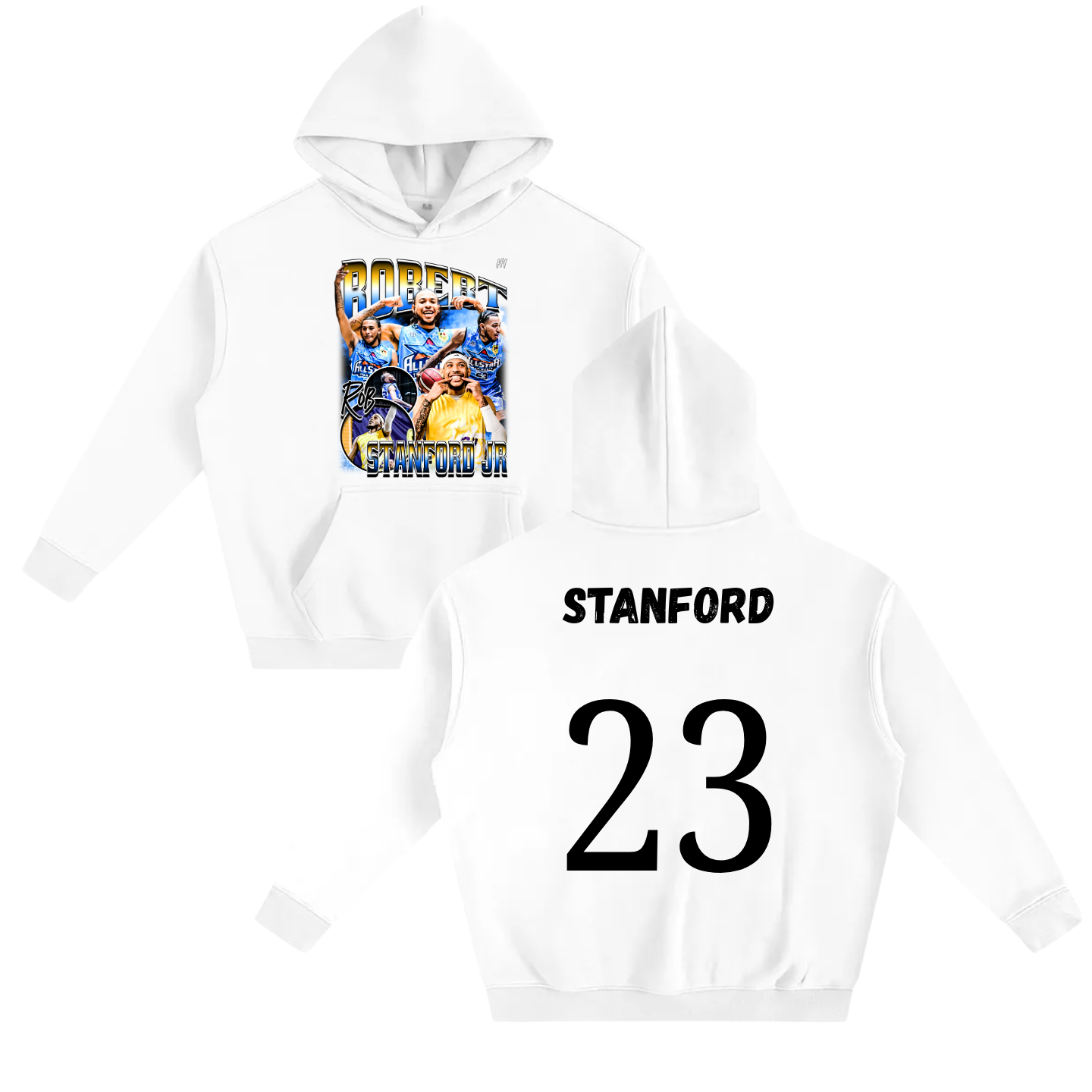 Robert Stanford Jr Oversize Fleeced Hoodie