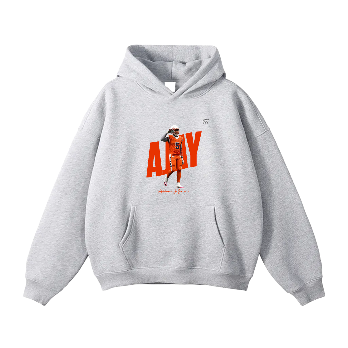 Adrian Jefferson Oversize Fleeced Hoodie