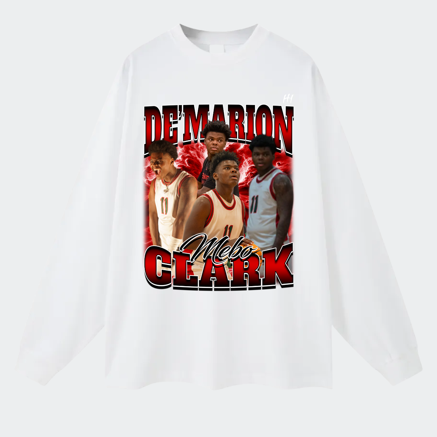 De'marion Clark Long Sleeve Tee
