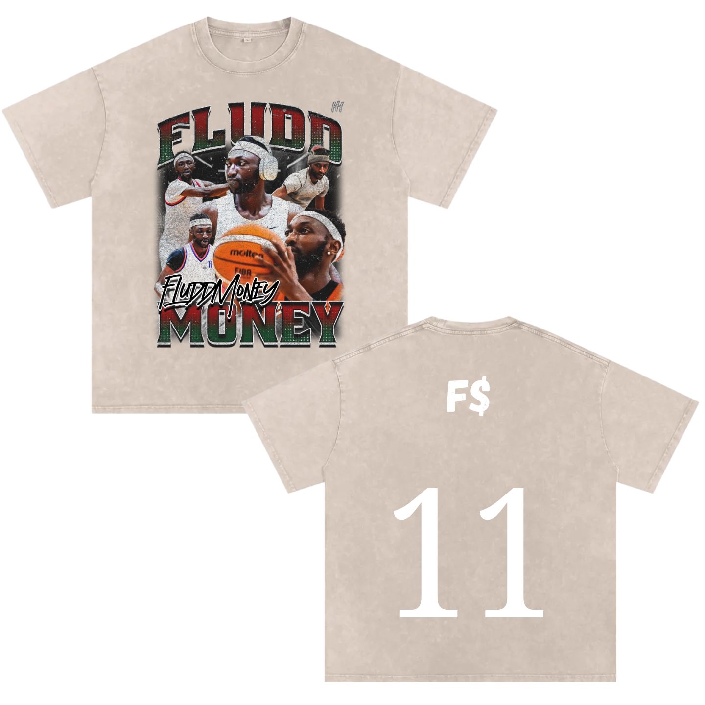 Fludd Money Heavyweight Oversized T-shirt