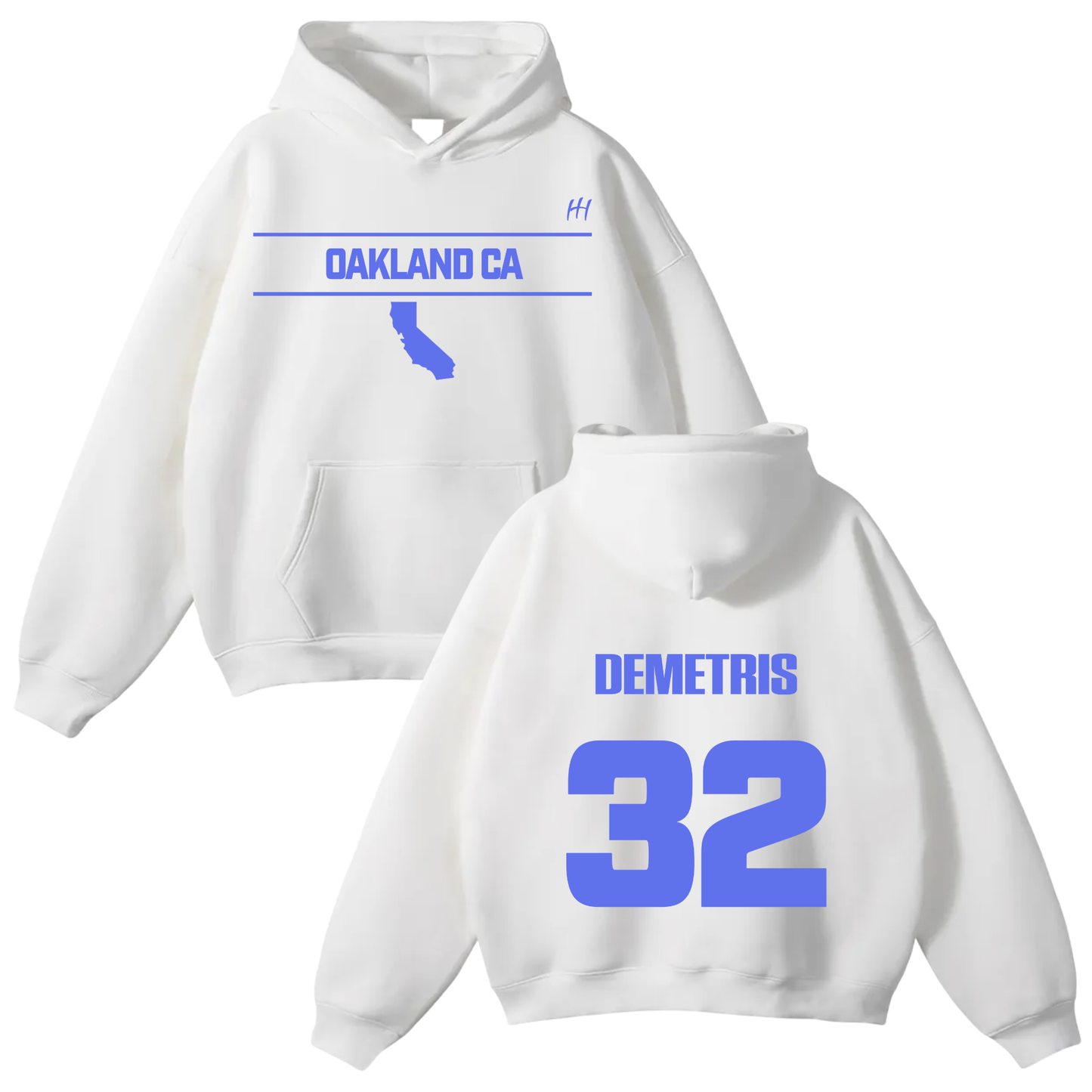 Demetris Dean Oversize Fleeced Hoodie