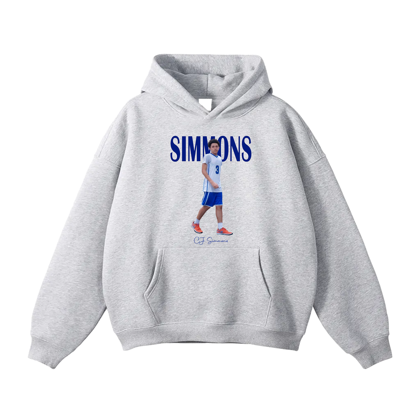 CJ Simmons Oversize Fleeced Hoodie