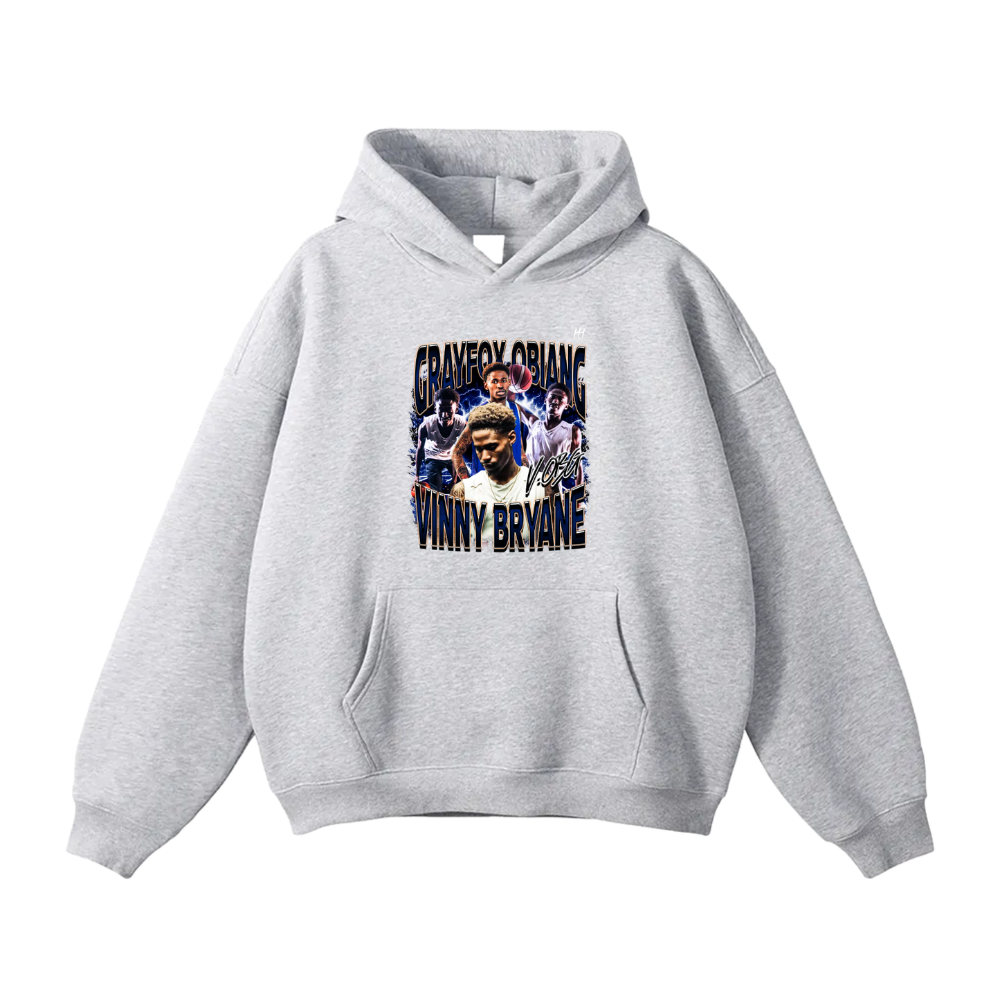 Grayfox Obiang Vinny Bryan Oversize Fleeced Hoodie