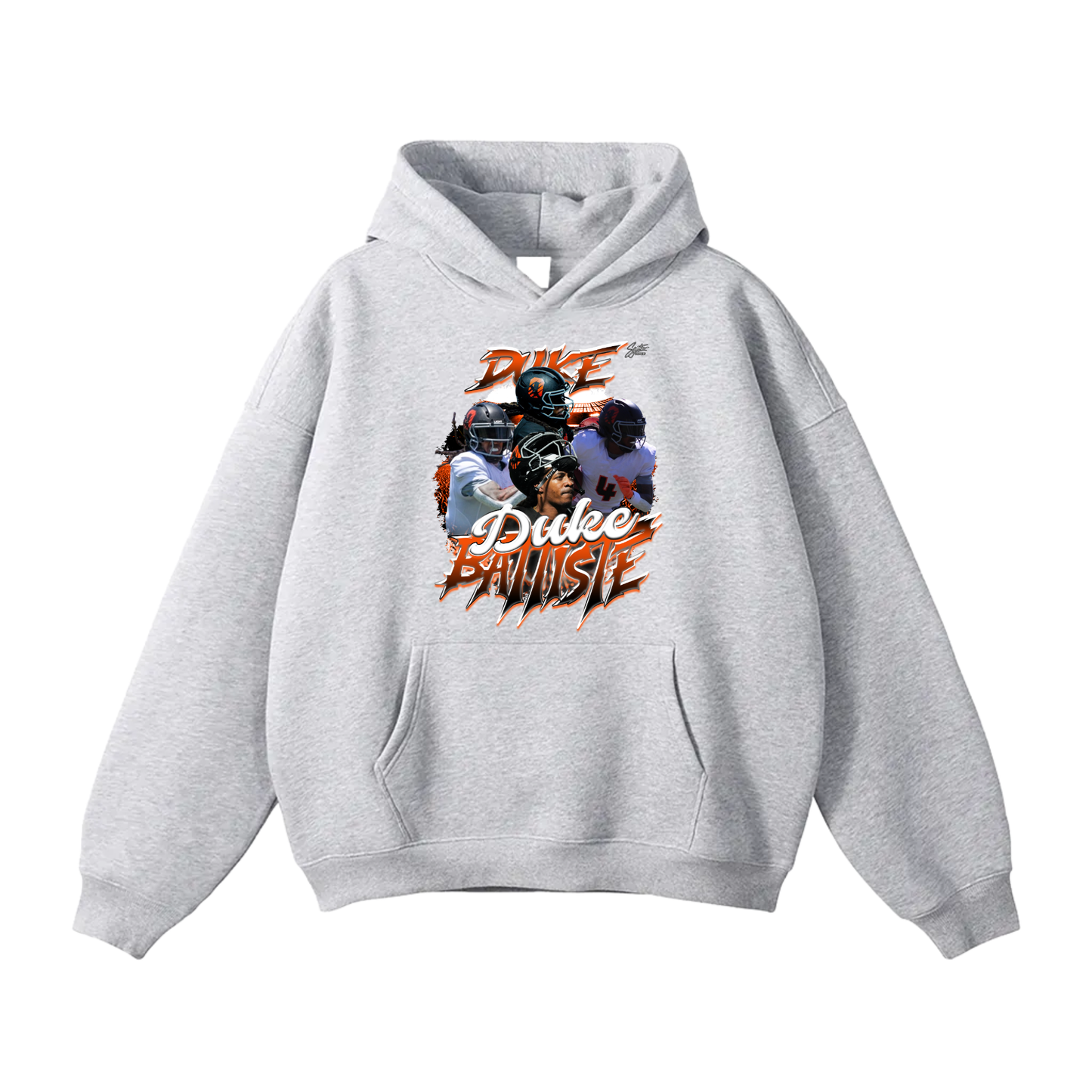 Duke Battiste Oversize Fleeced Hoodie