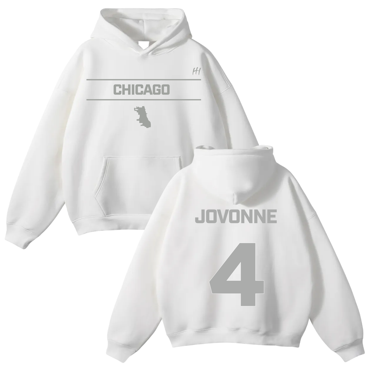 Jovonne Jackson Oversize Fleeced Hoodie