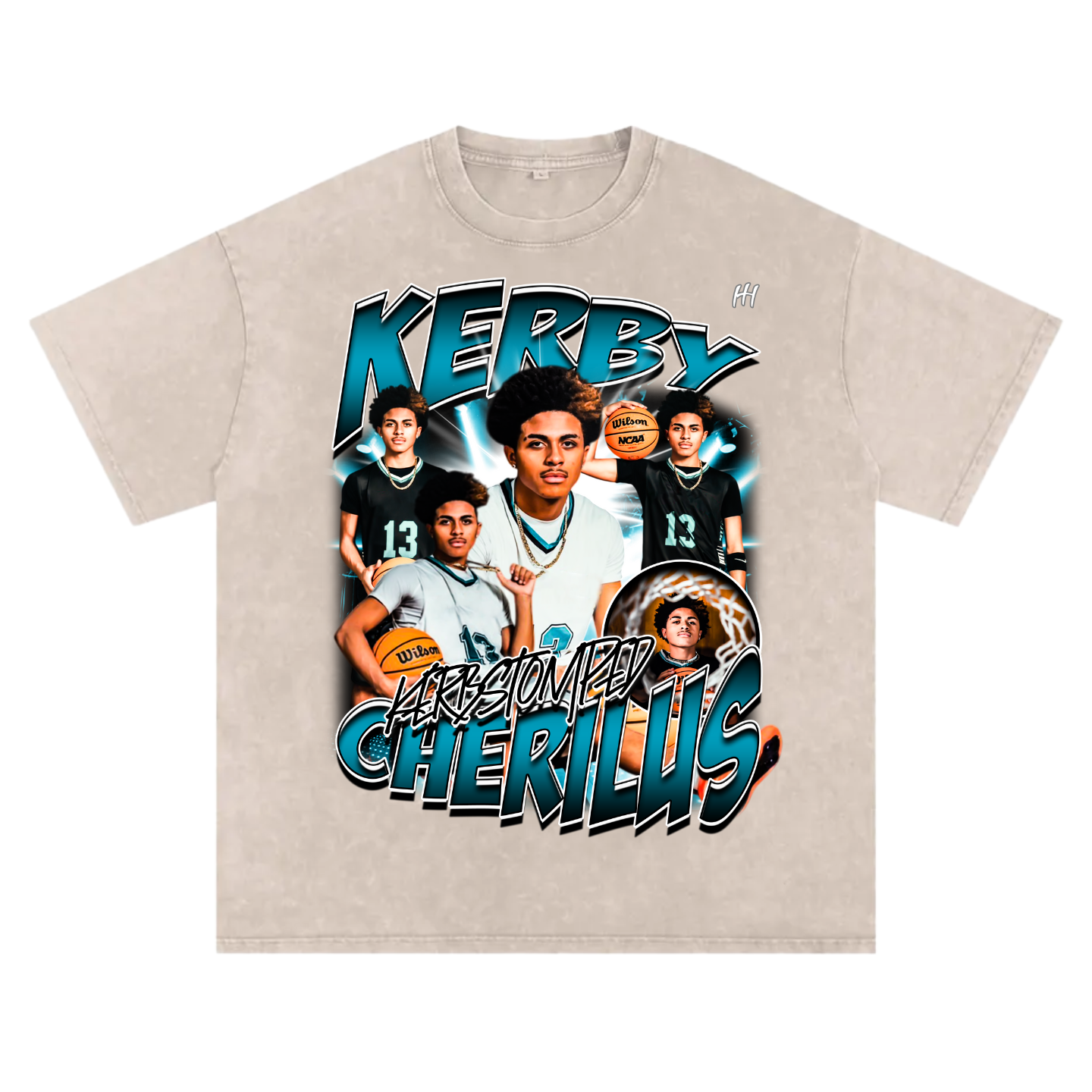 Kerby Cherilus Heavyweight Oversized T-shirt