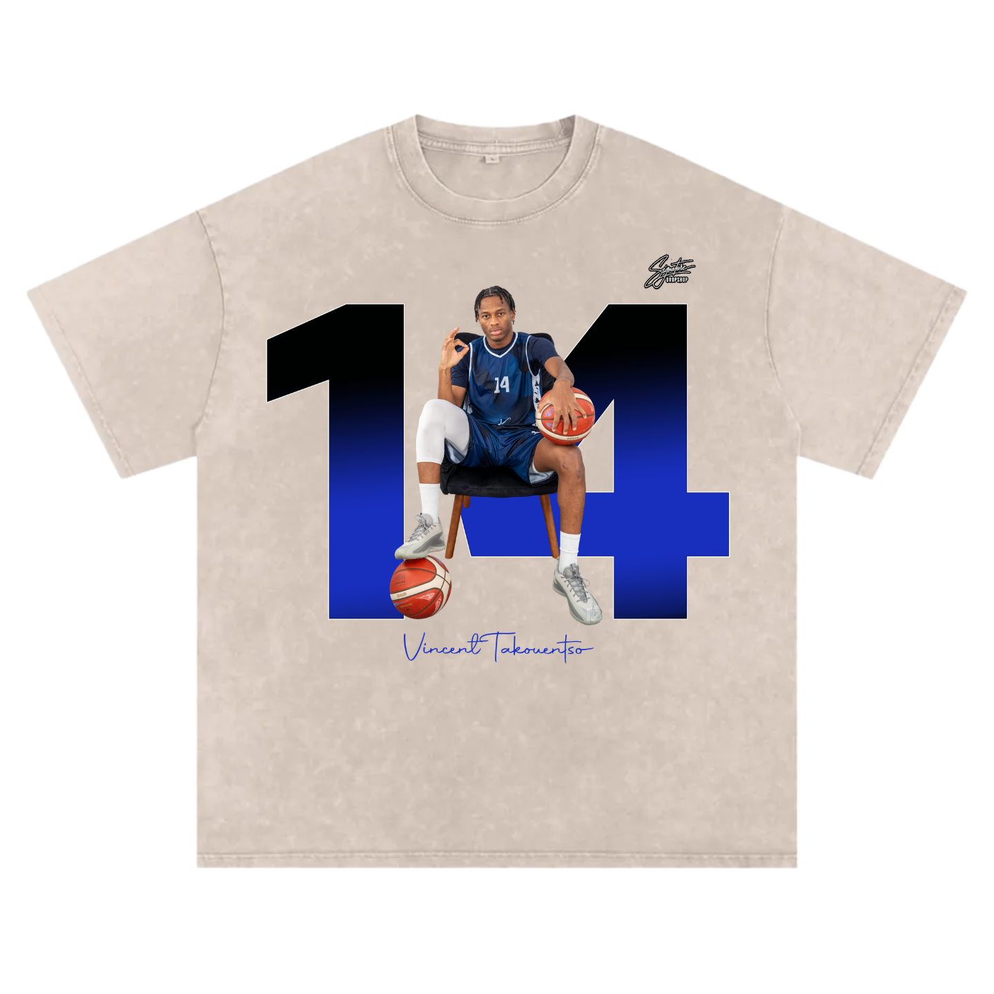 Vincent TAKOUENTSO Oversized T-shirt