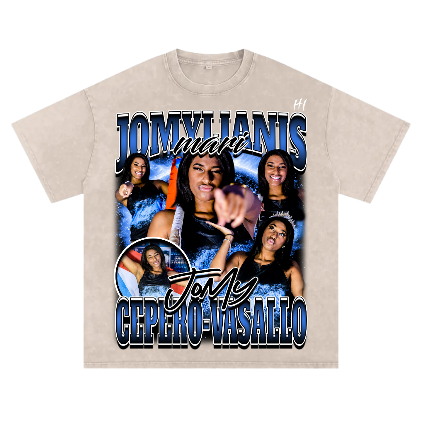Jomylianis Mari cepero-vasallo Oversized T-shirt