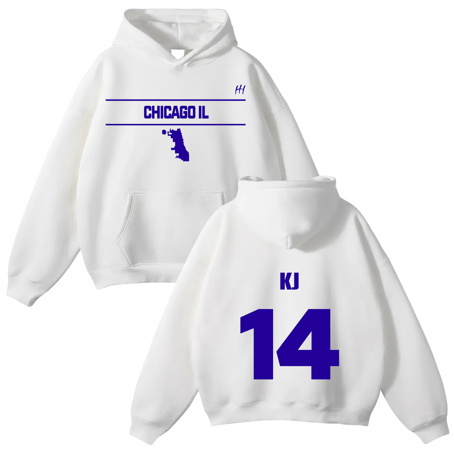 Kemani Diggs Oversize Fleeced Hoodie