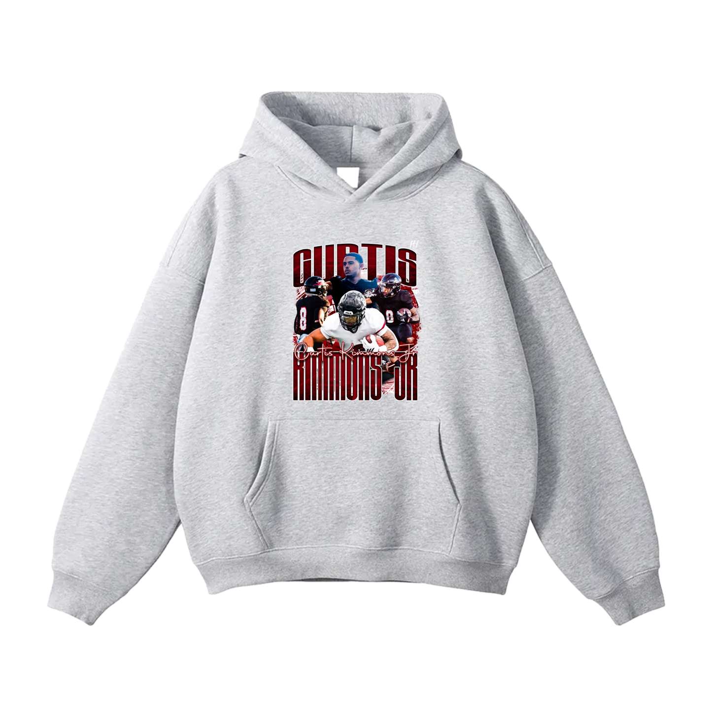 Curtis Kimmons Jr Oversize Fleeced Hoodie