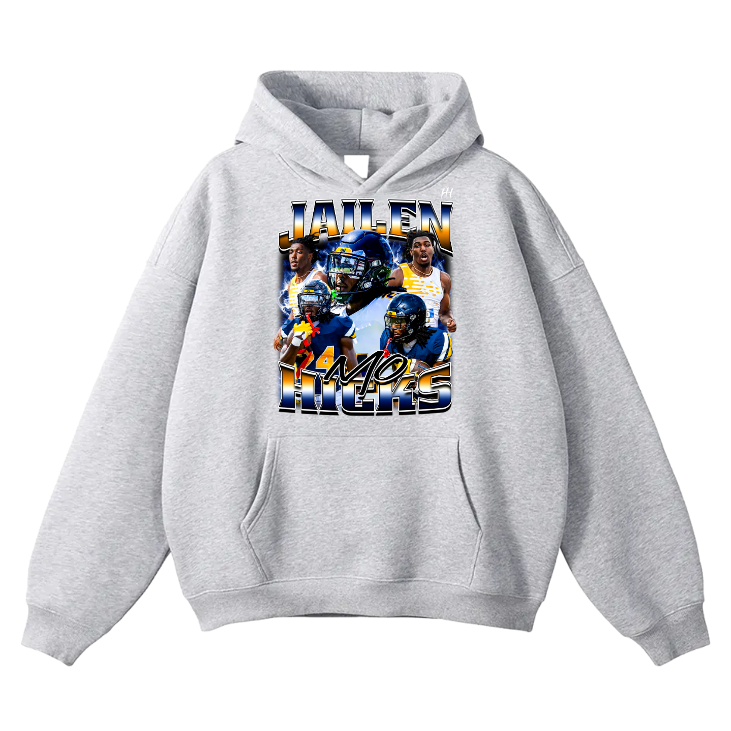 Jailen Hicks Oversize Fleeced Hoodie
