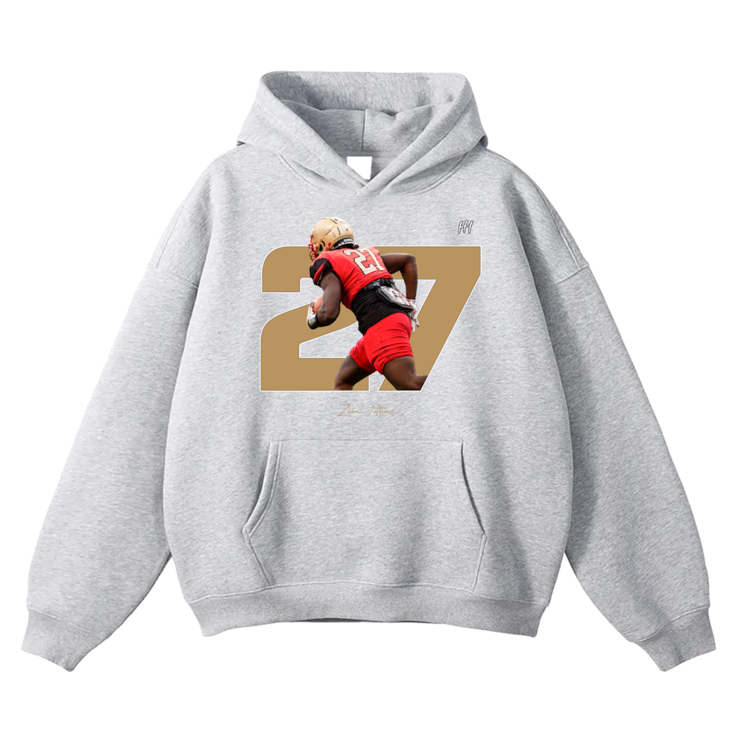 Zion Ntemi Oversize Fleeced Hoodie