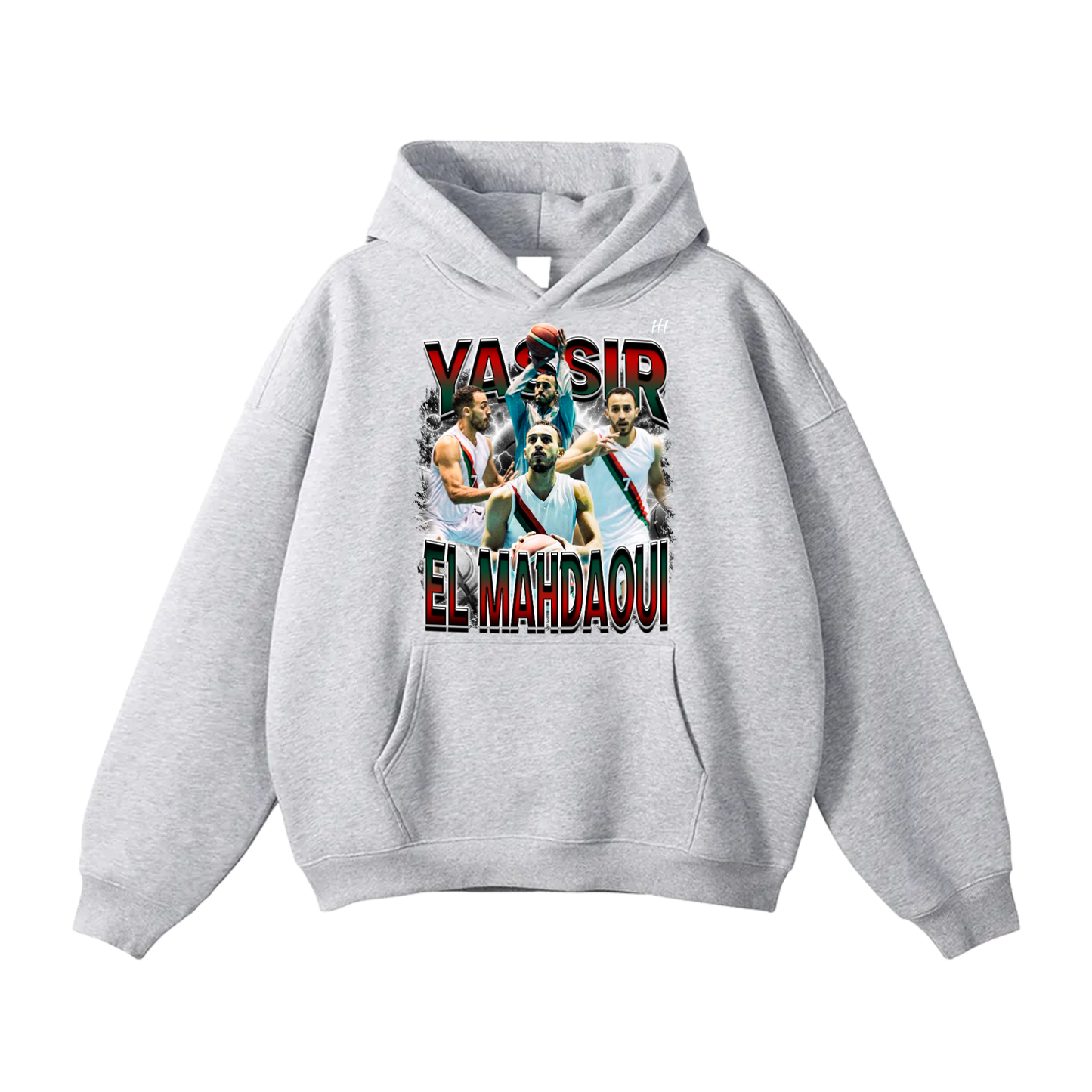 El mahdaoui Yassir Oversize Fleeced Hoodie