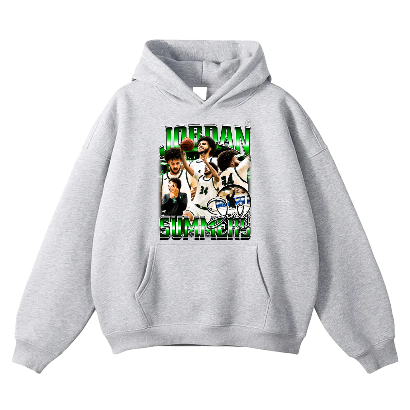Jordan Summers Oversize Fleeced Hoodie