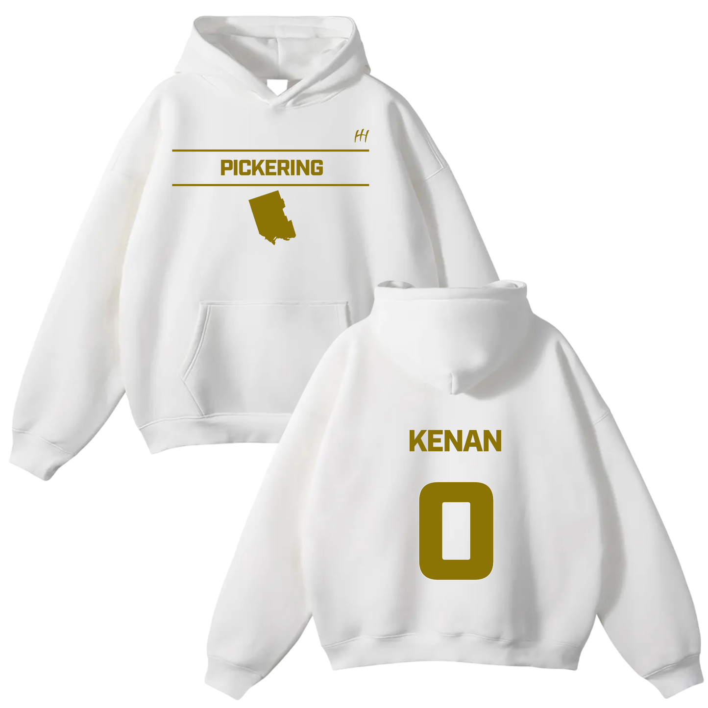 Kenan Tan Oversize Fleeced Hoodie