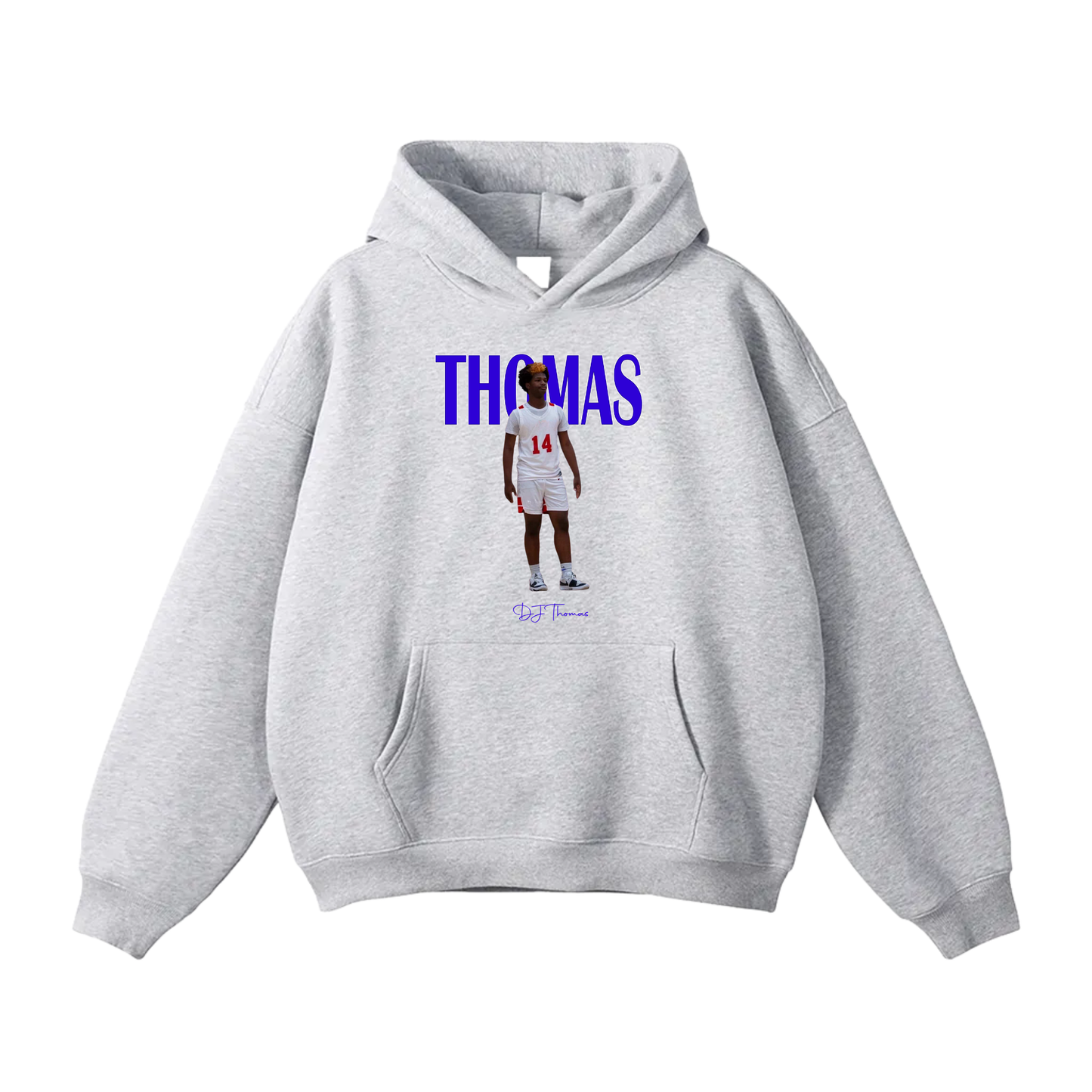 DJ Thomas Oversize Fleeced Hoodie