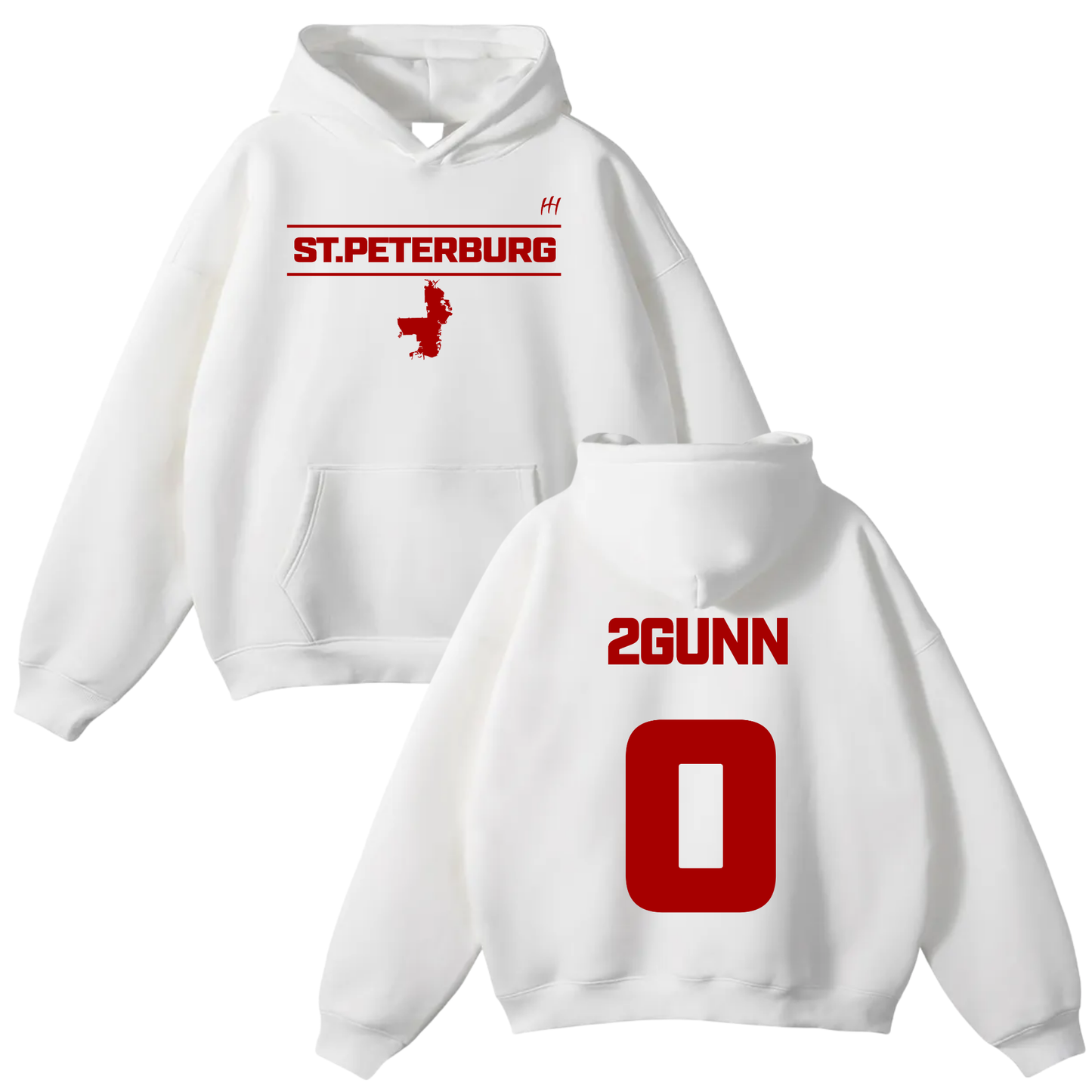 Javontae Simmons Oversize Fleeced Hoodie