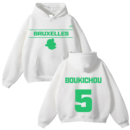 Boukichou Oversize Fleeced Hoodie
