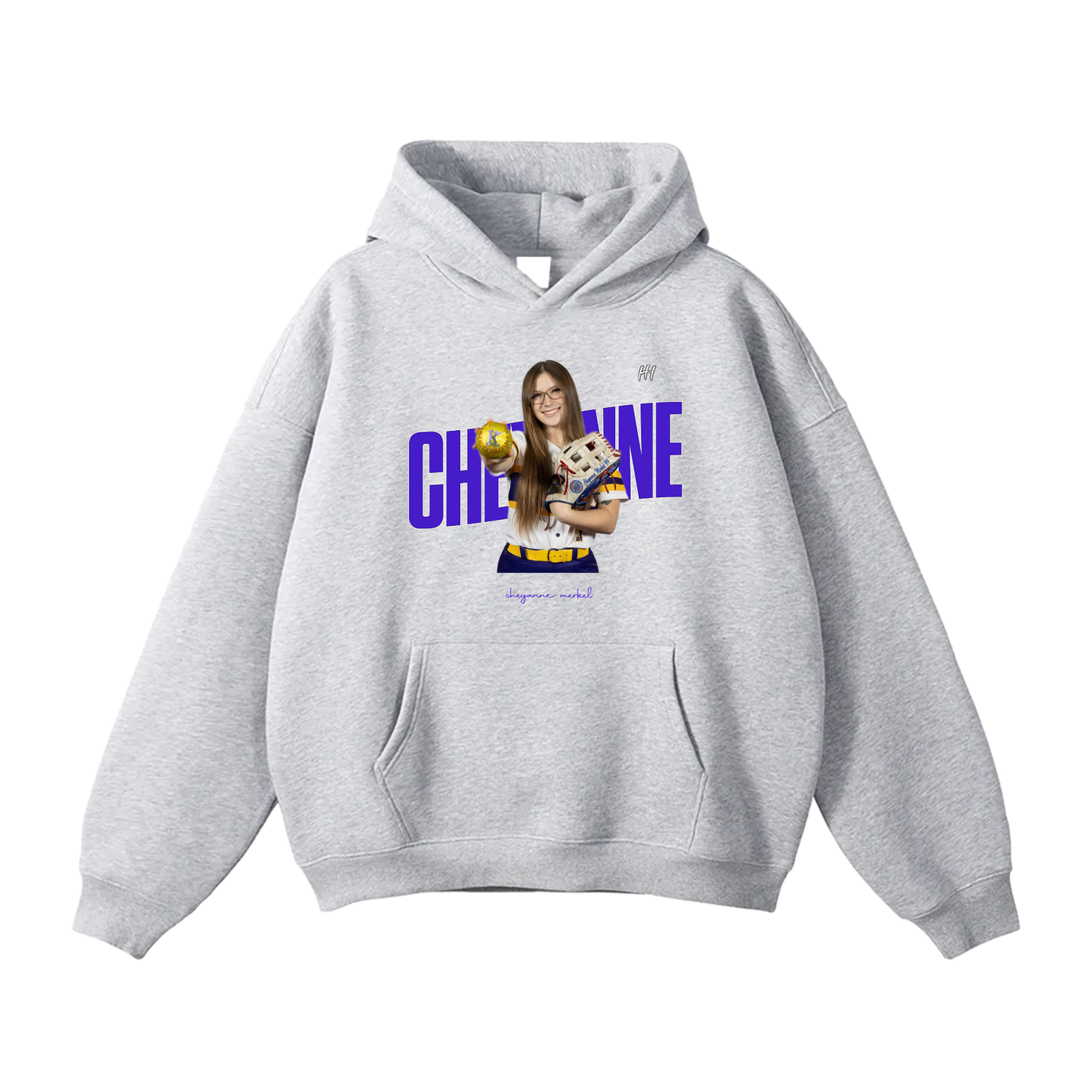 Cheyanne Merkel Oversize Fleeced Hoodie
