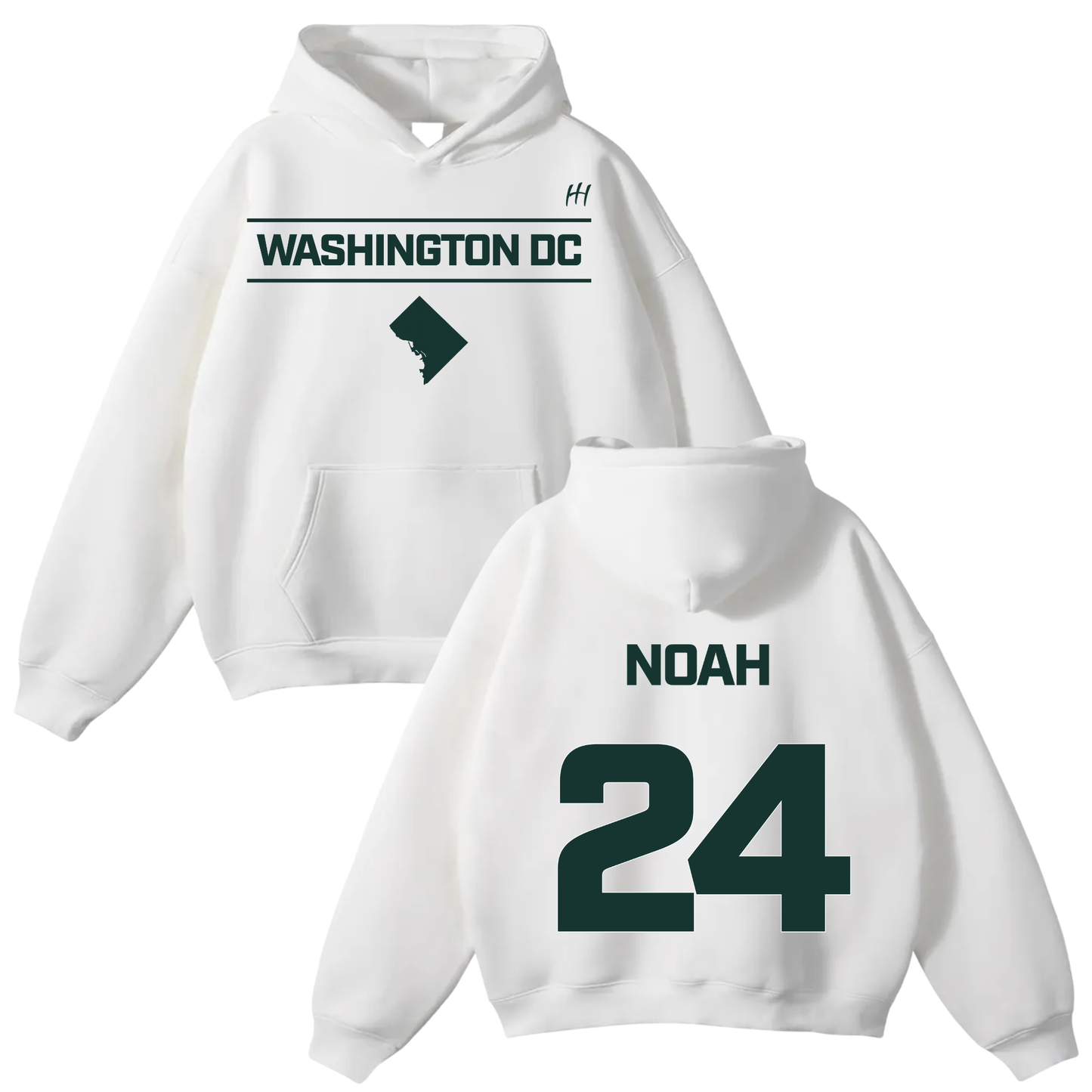 Noah Smith Oversize Fleeced Hoodie