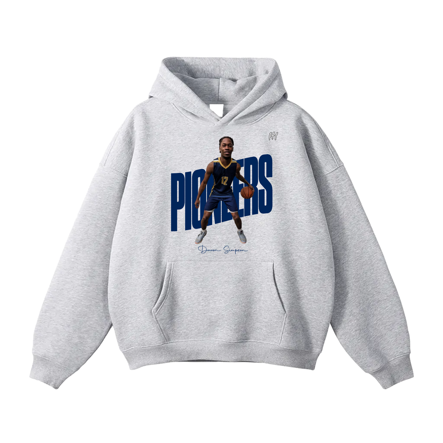 Davon Simpson Oversize Fleeced Hoodie