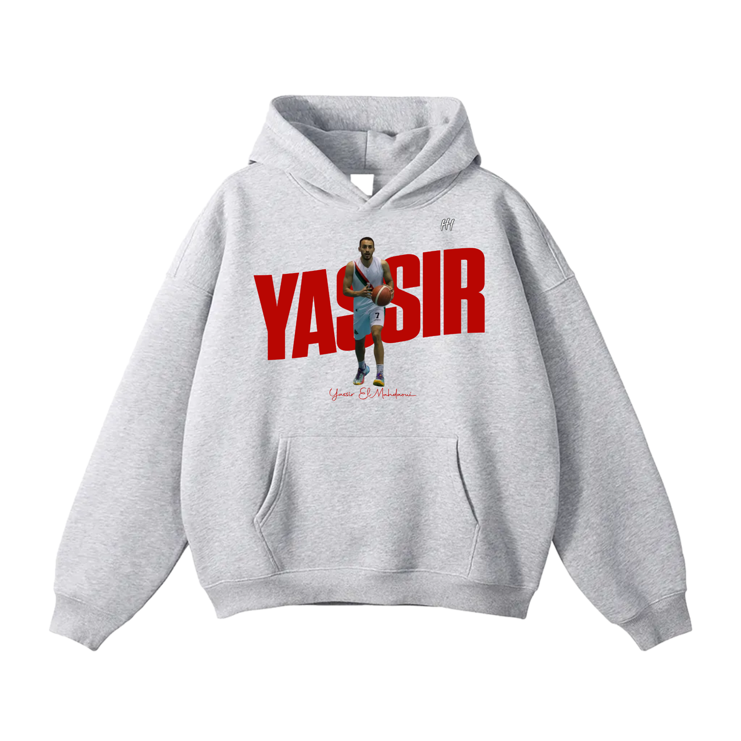 El mahdaoui Yassir Oversize Fleeced Hoodie