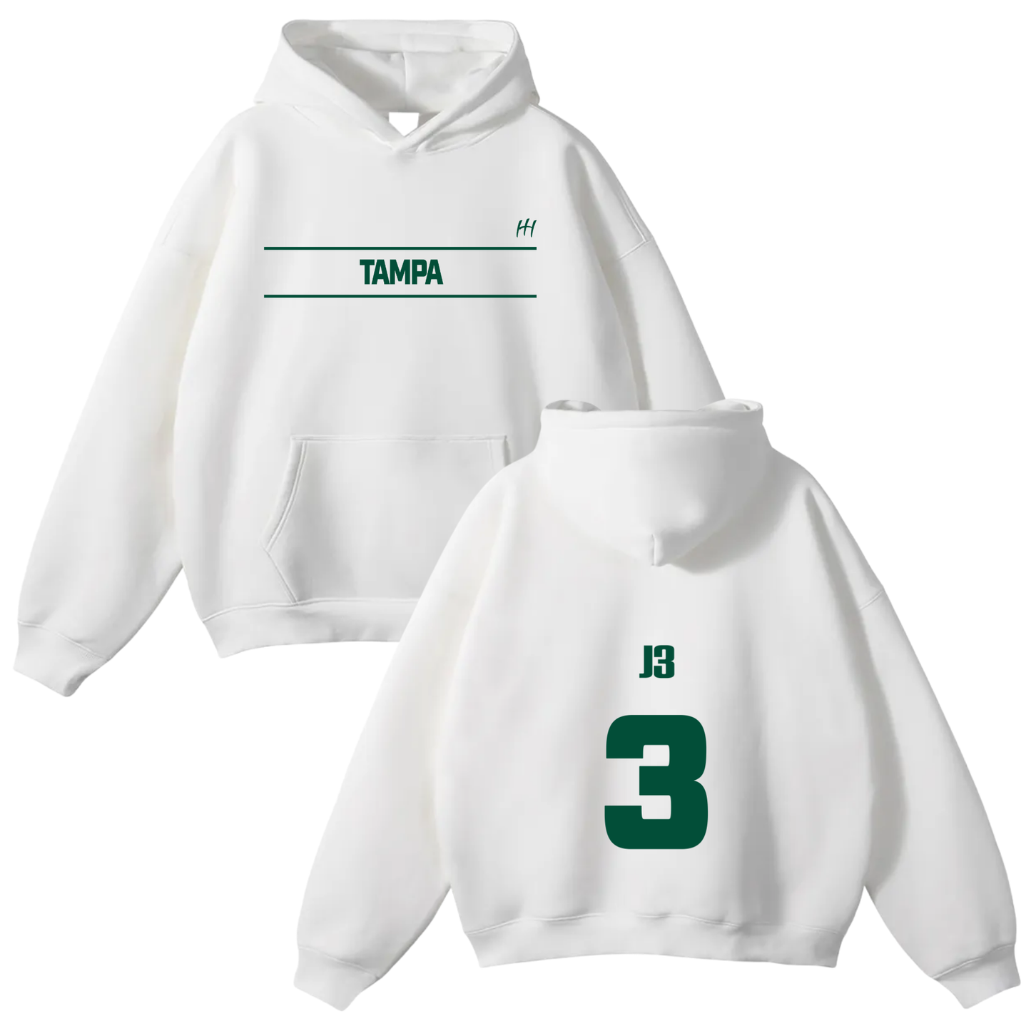 Ja'kari Alexander Prince Oversize Fleeced Hoodie