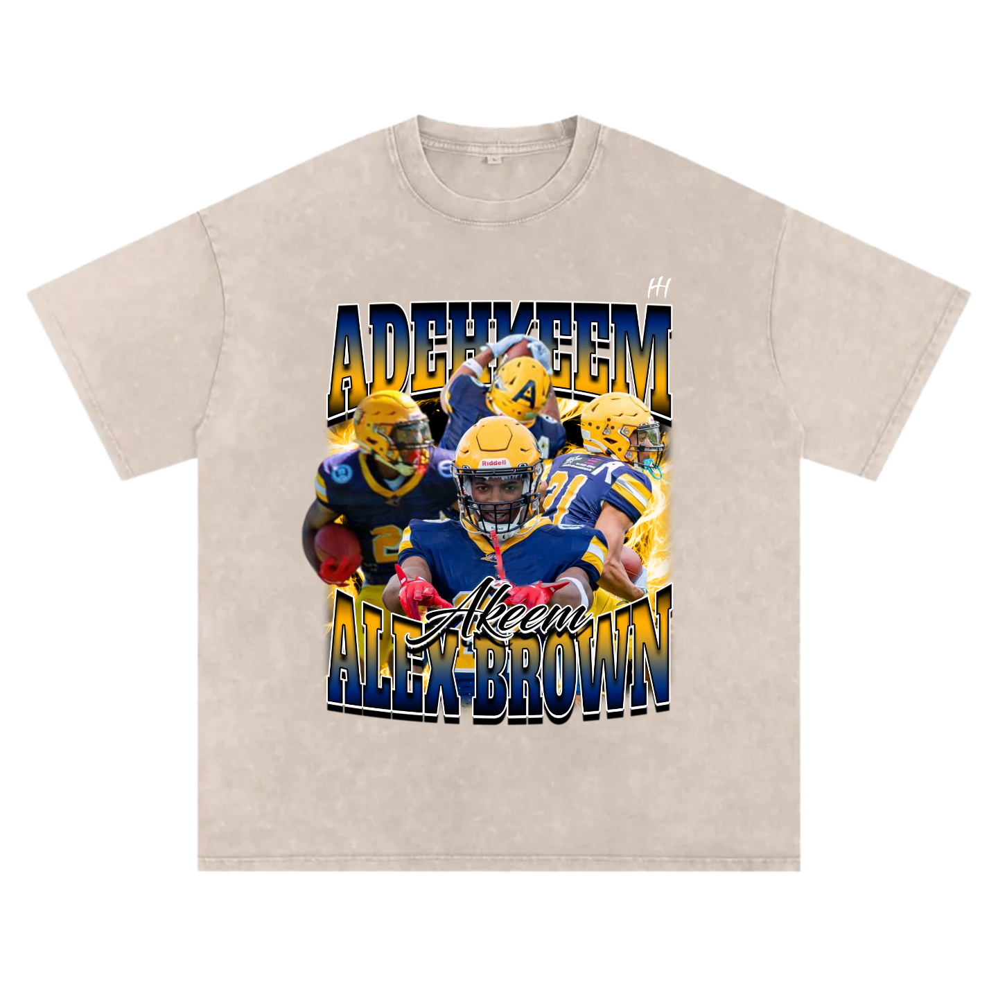 Adehkeem Alex Brown Oversized T-shirt