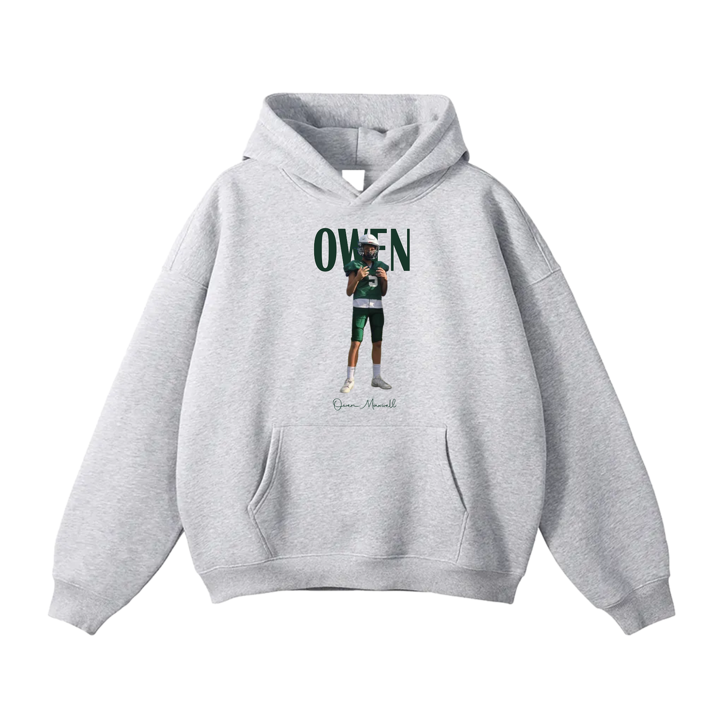 Owen Maxwell Oversize Fleeced Hoodie