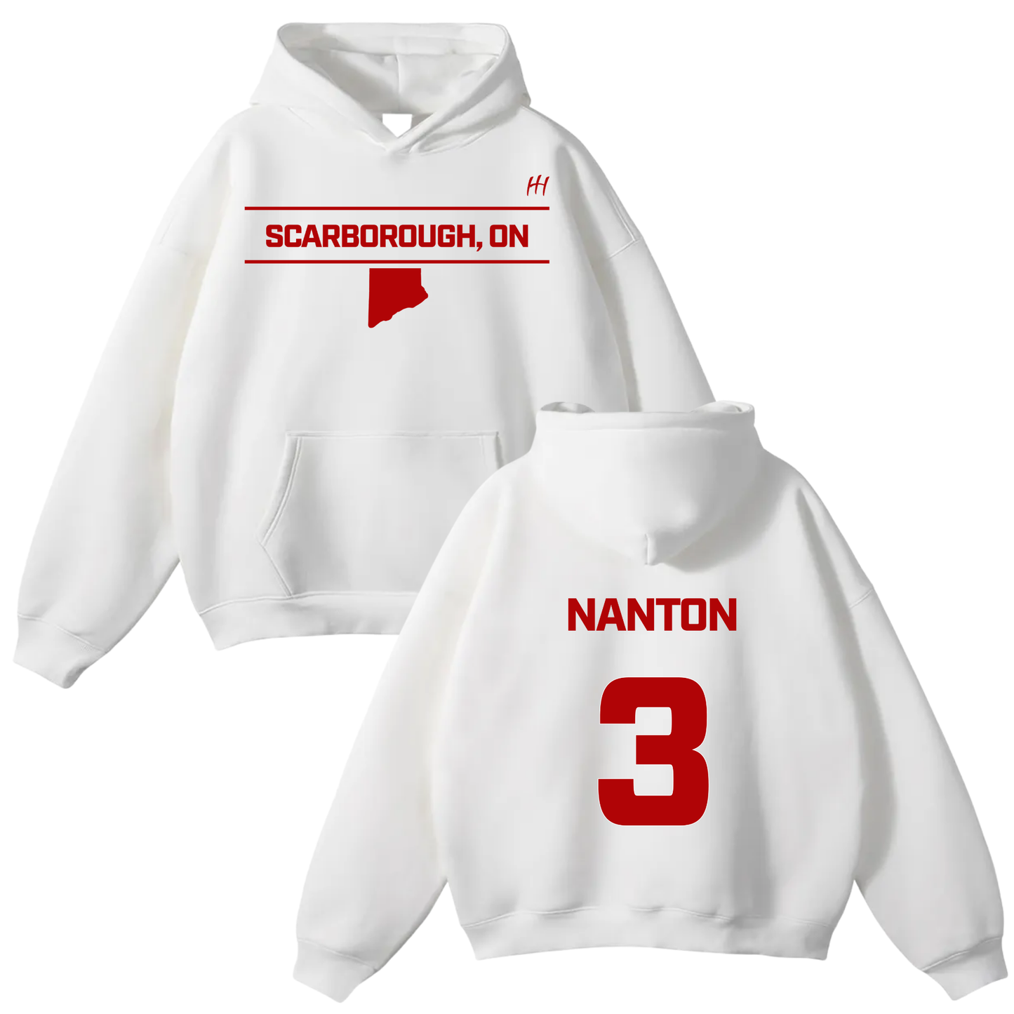 Isaiah Nanton Oversize Fleeced Hoodie
