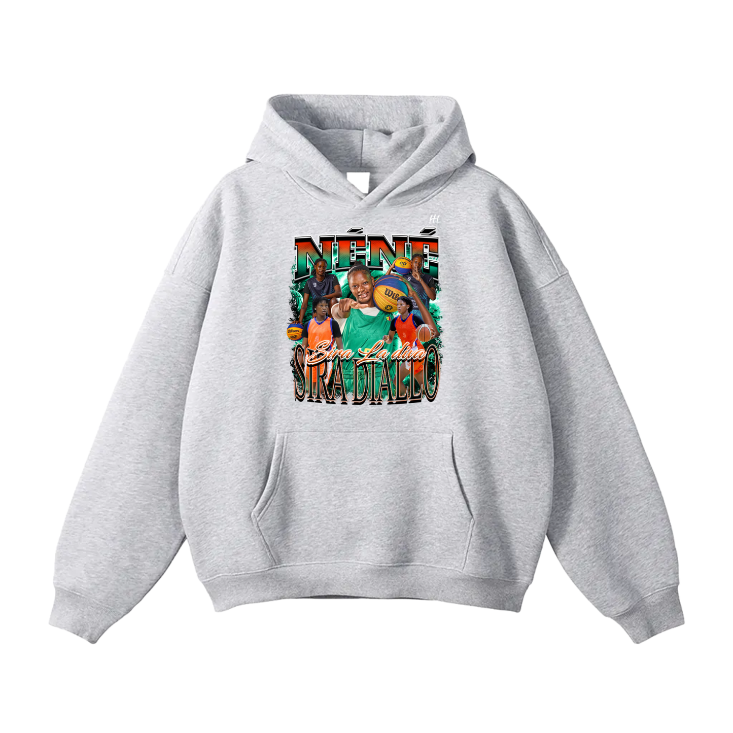 Néné Sira Diallo Oversize Fleeced Hoodie