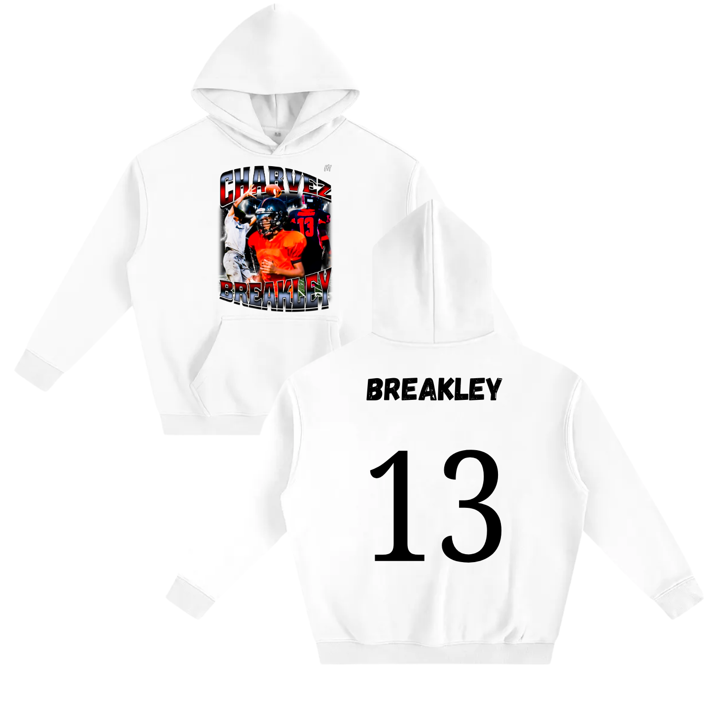 Charvez Breakley Oversize Fleeced Hoodie