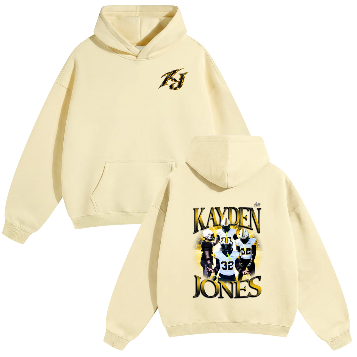 Kayden Jones Oversize Fleeced Hoodie
