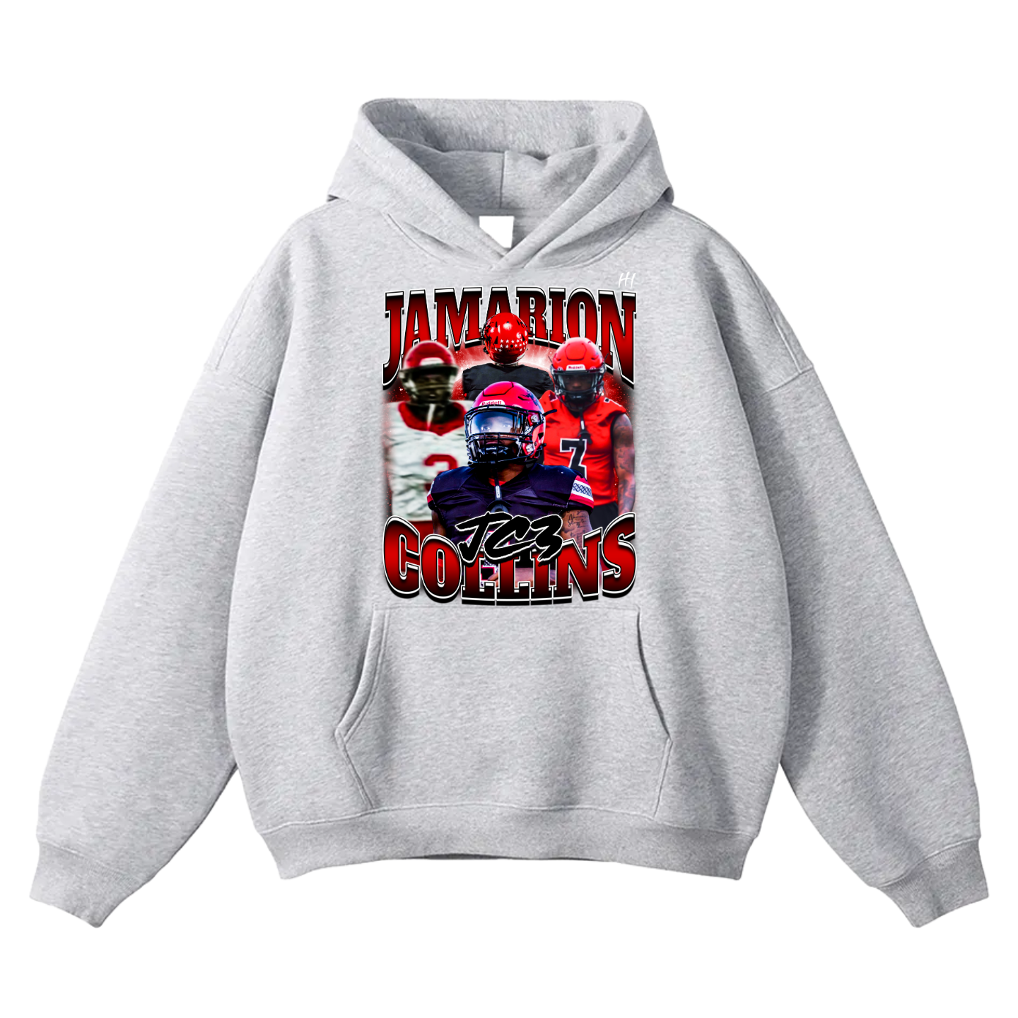 Jamarion Collins Oversize Fleeced Hoodie