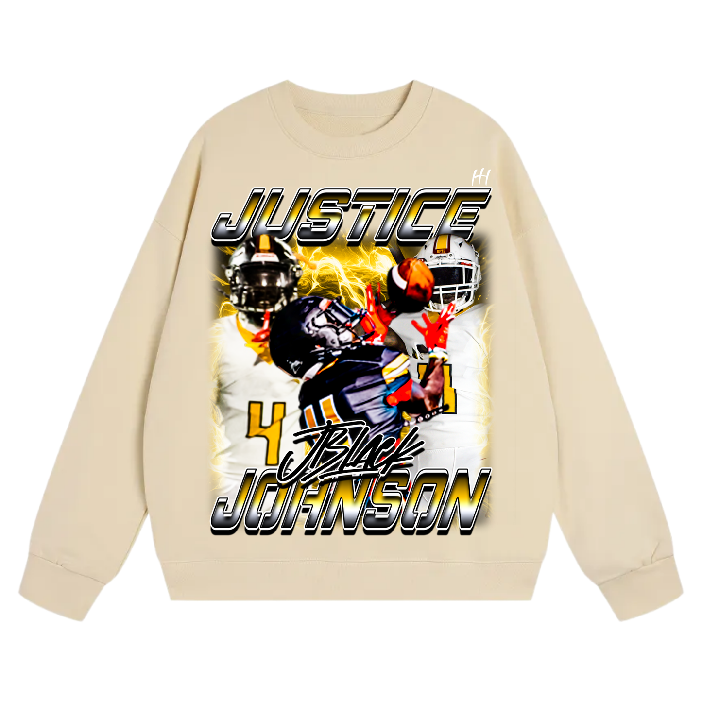 Justice Johnson Heavyweight Crewneck Sweatshirt