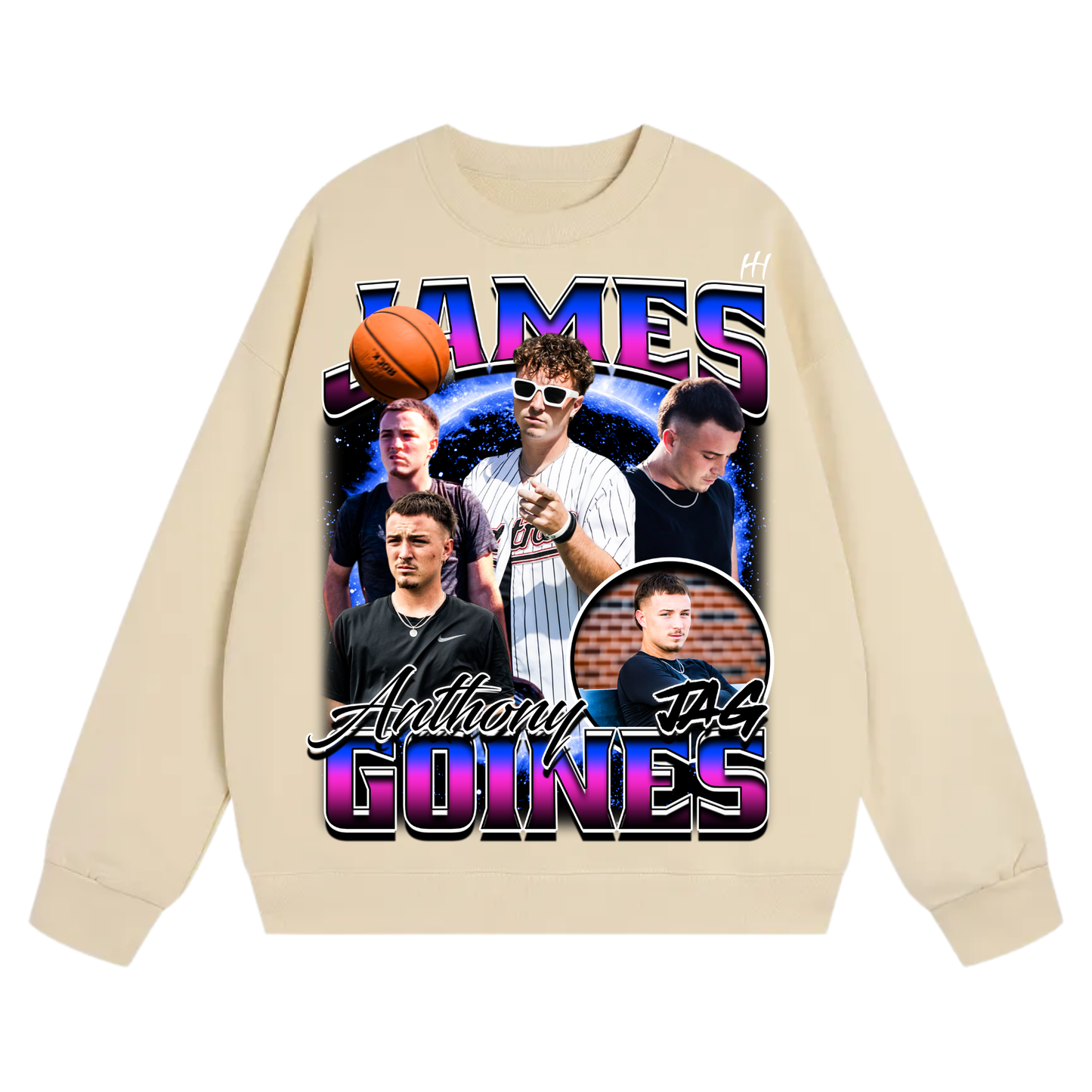 James Anthony Goines Heavyweight Crewneck Sweatshirt
