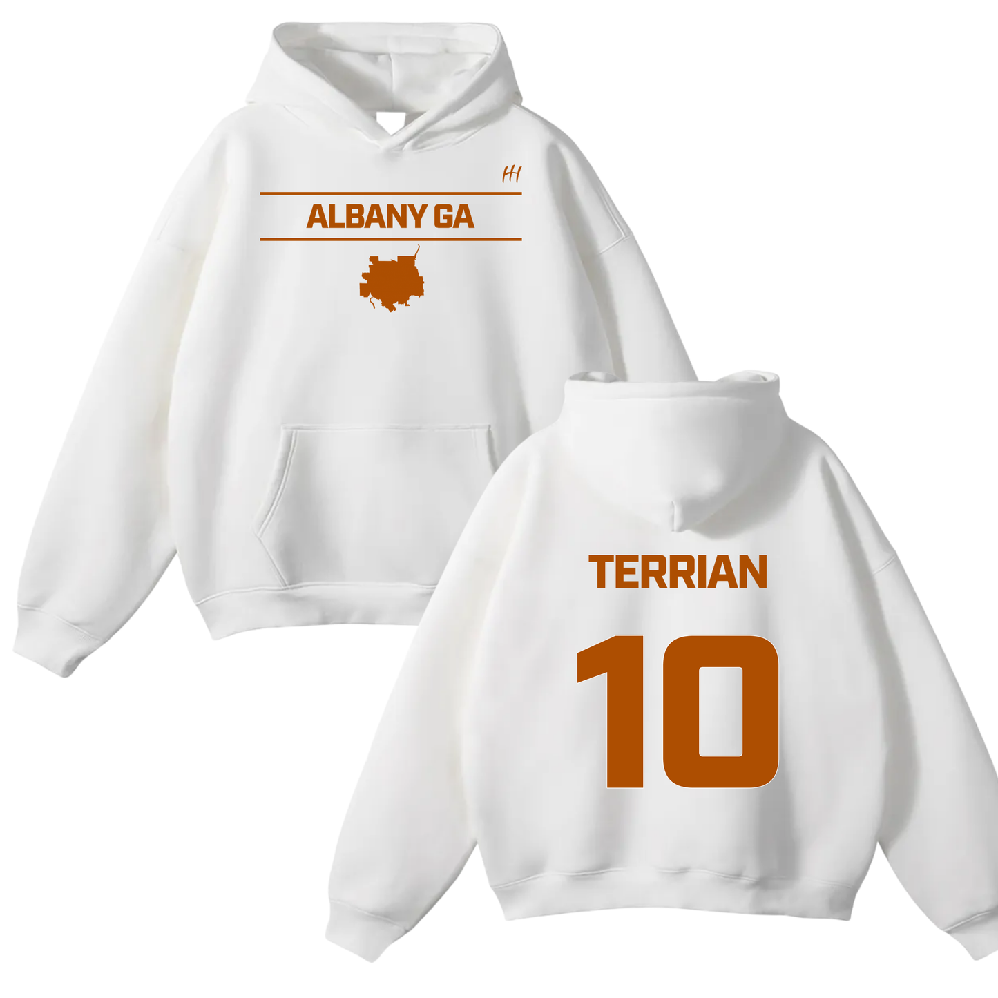Terrian Wester Oversize Fleeced Hoodie