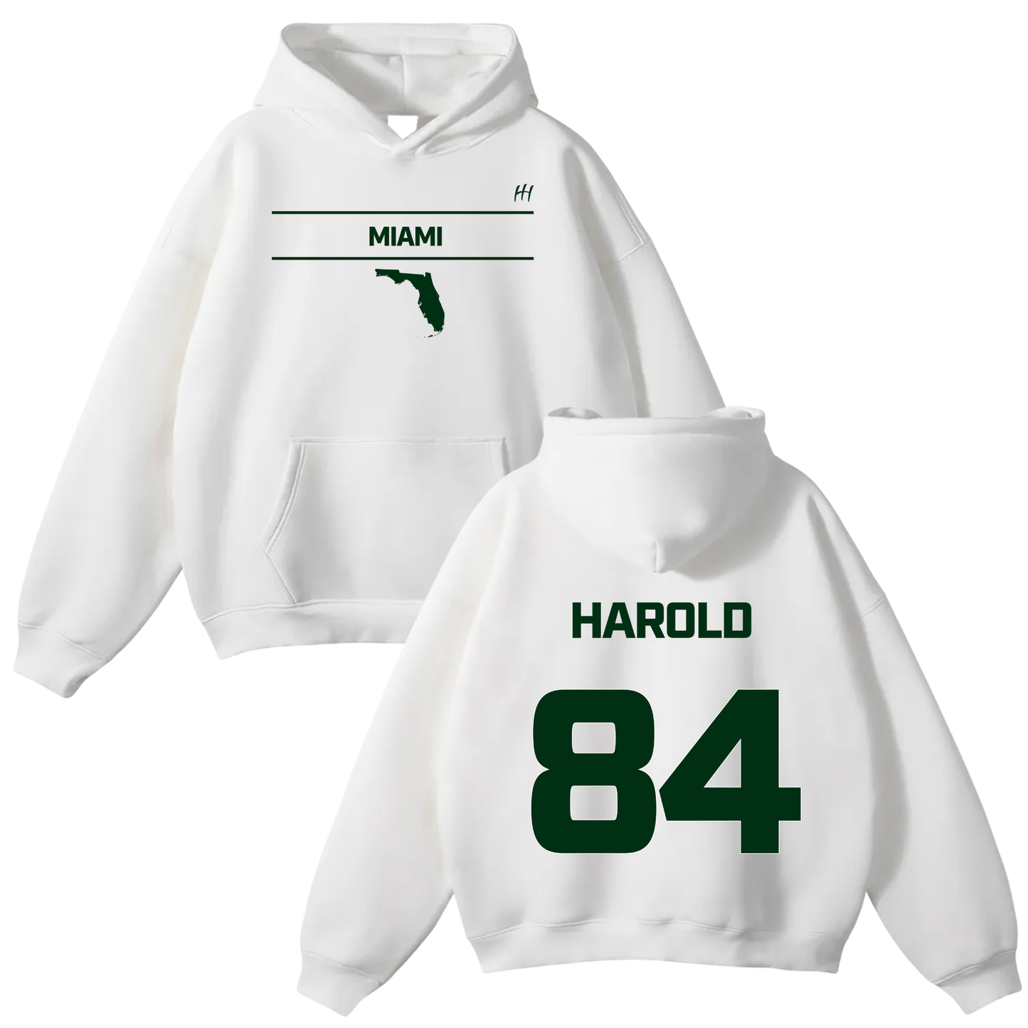 Harold Baldizon Oversize Fleeced Hoodie