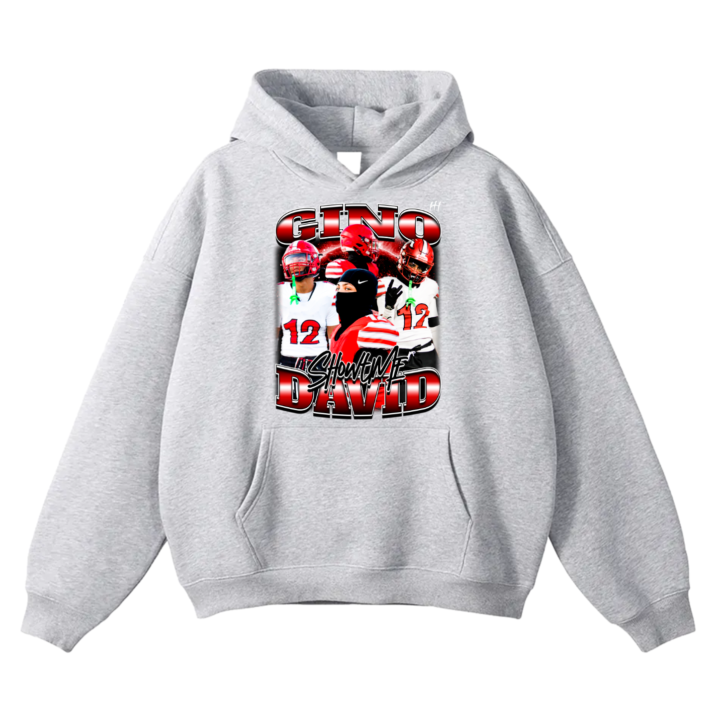 Gino David Oversize Fleeced Hoodie