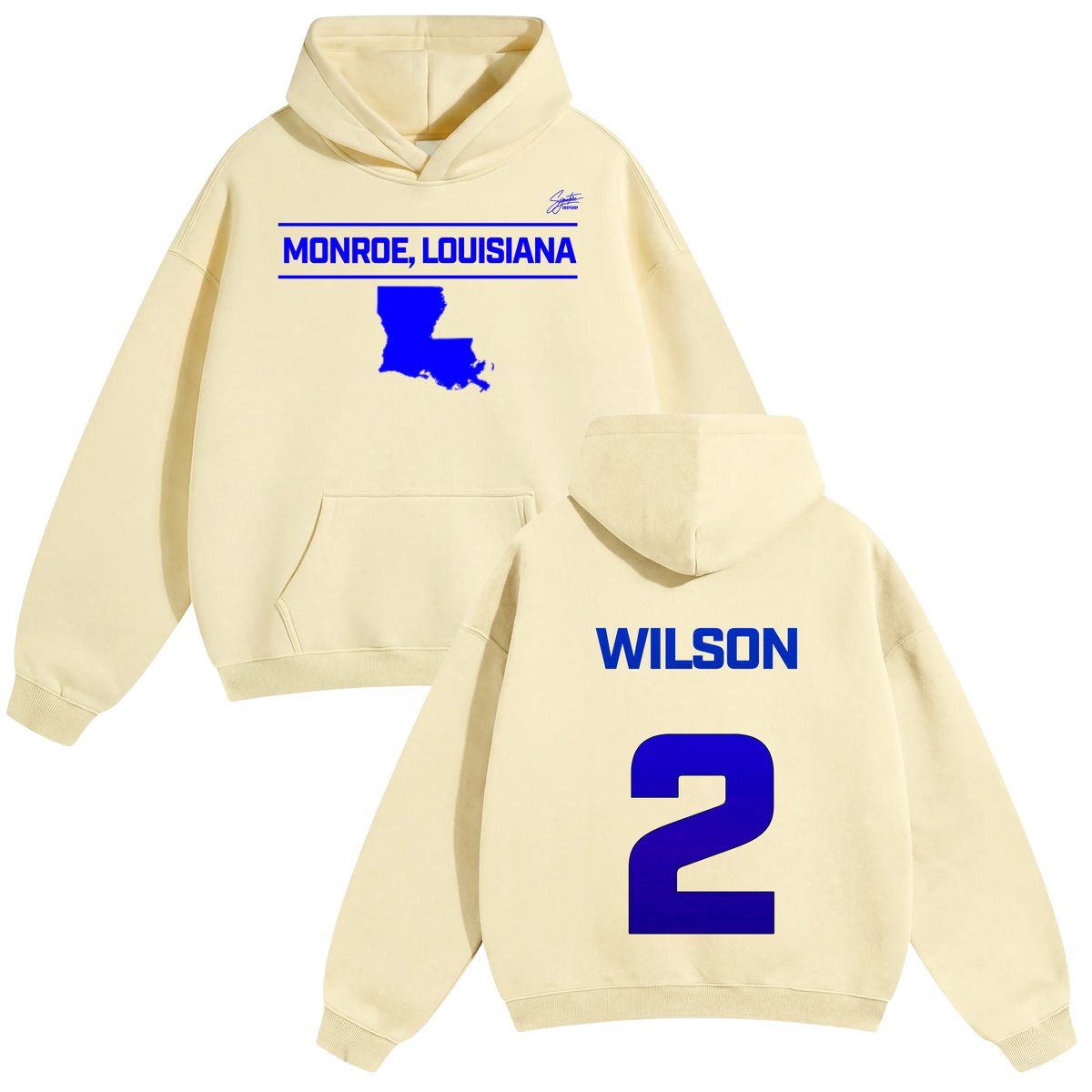 Tayshawn Wilson Oversize Fleeced Hoodie
