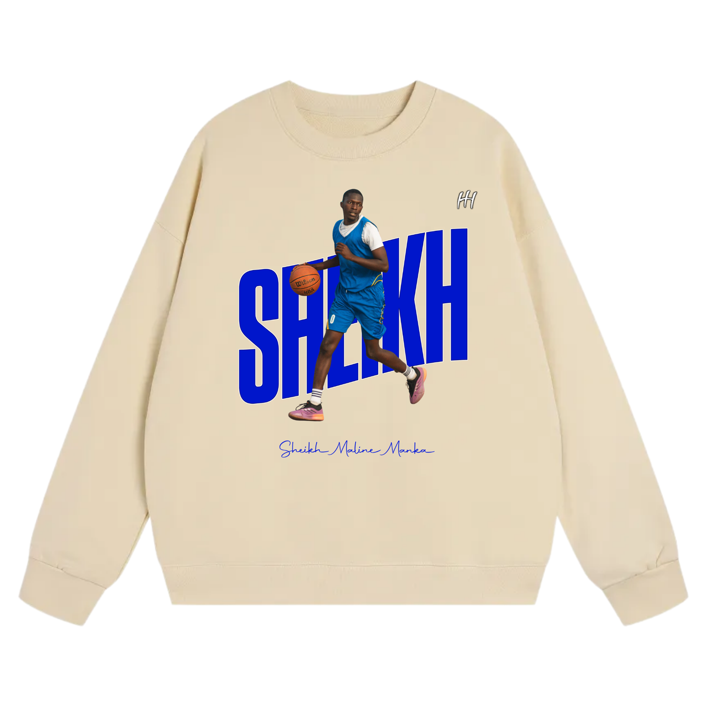 Sheikh Maline Manka Heavyweight Crewneck Sweatshirt