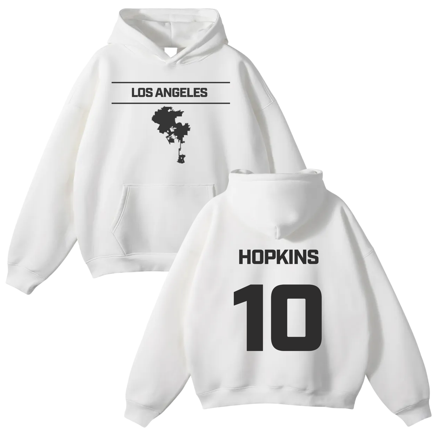 Nick Hopkins Oversize Fleeced Hoodie