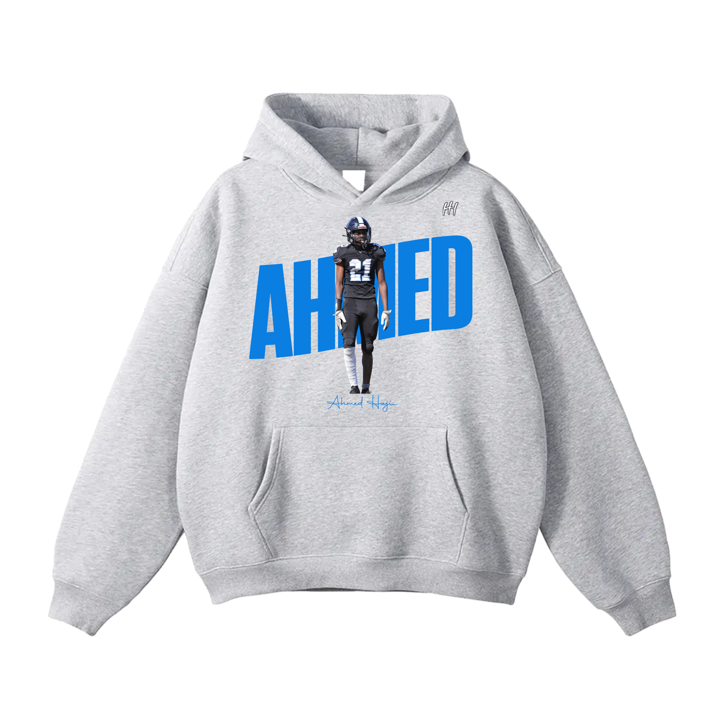 Ahmed Haji Oversize Fleeced Hoodie
